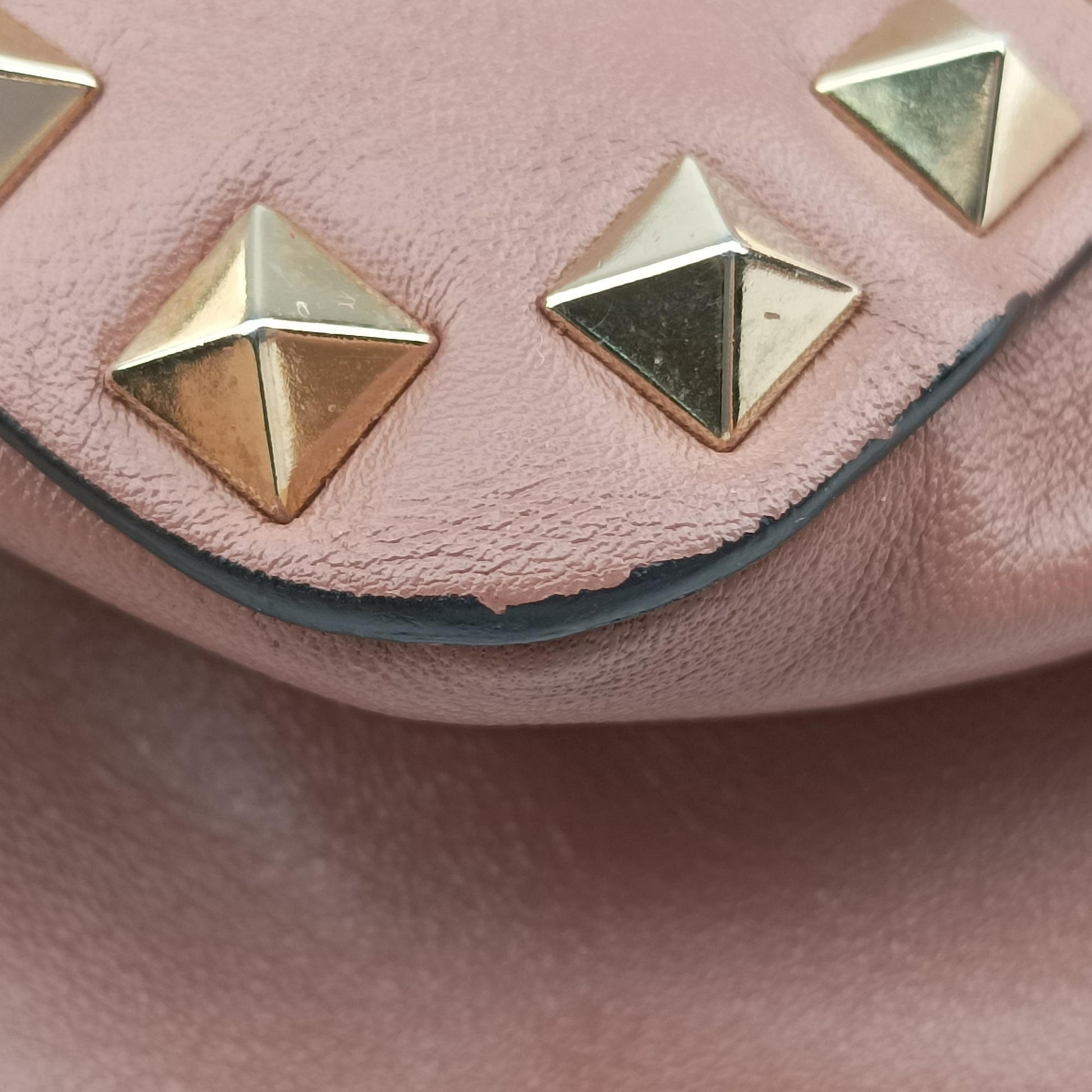 Rockstud PinkBrown Leather BL-H037BOL1ロックスタッズ ピンクブラウン レザー BL-H037BOL1