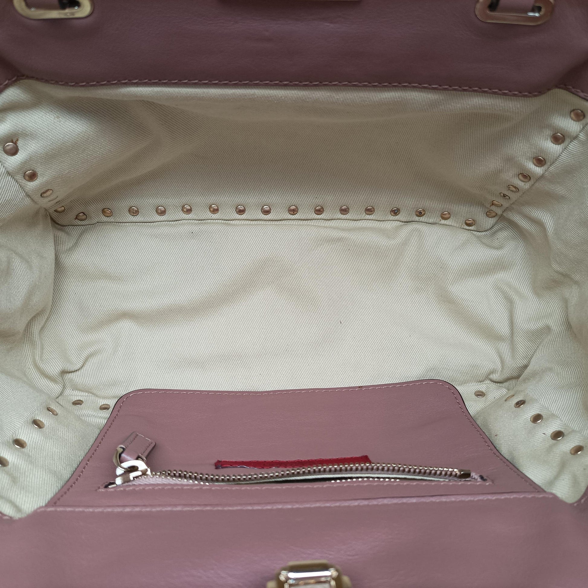 Rockstud PinkBrown Leather BL-H037BOL1ロックスタッズ ピンクブラウン レザー BL-H037BOL1