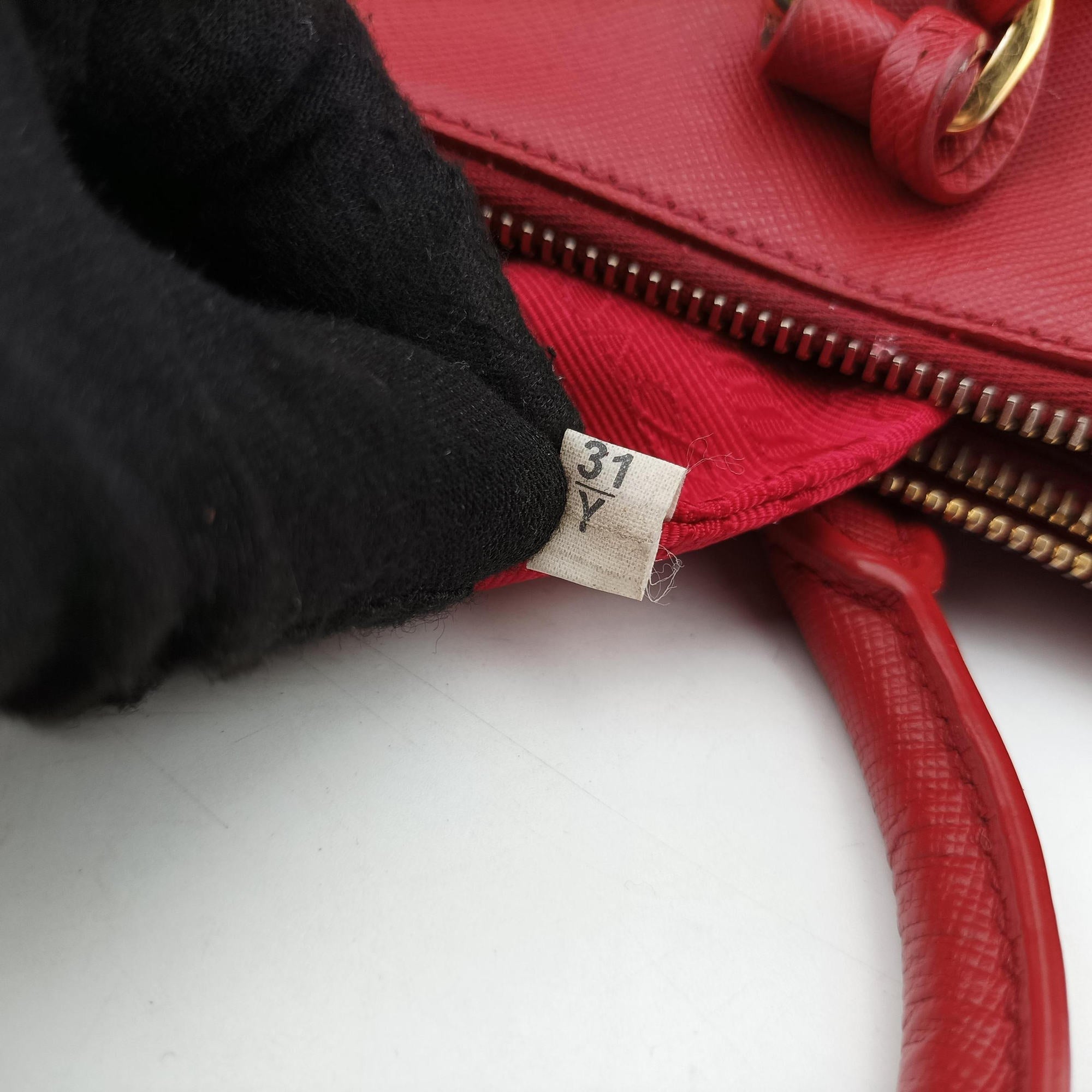 Galleria Red SAFFIANO Leather BN1786 31/Yガレリア レッド サフィアーノレザー BN1786 31/Y