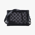 SOFT TRUNK Noir MONOGRAM MESH×calf leather M53964 DU3159 IC Chipソフトトランク ノワール モノグラムメッシュ×カーフレザー M53964 DU3159 ICチップ
