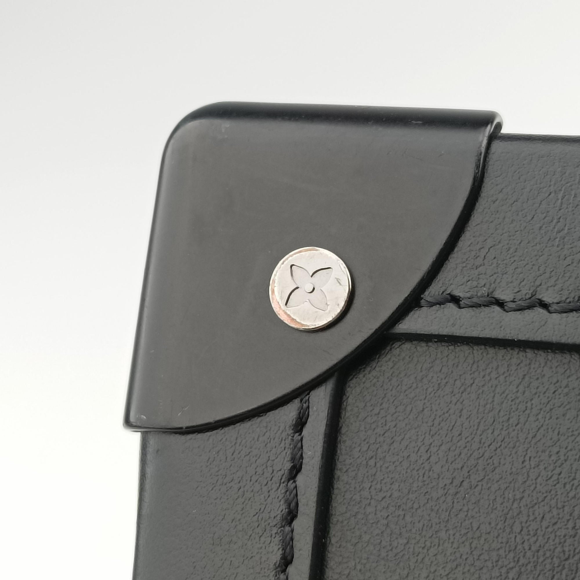 SOFT TRUNK Noir MONOGRAM MESH×calf leather M53964 DU3159 IC Chipソフトトランク ノワール モノグラムメッシュ×カーフレザー M53964 DU3159 ICチップ