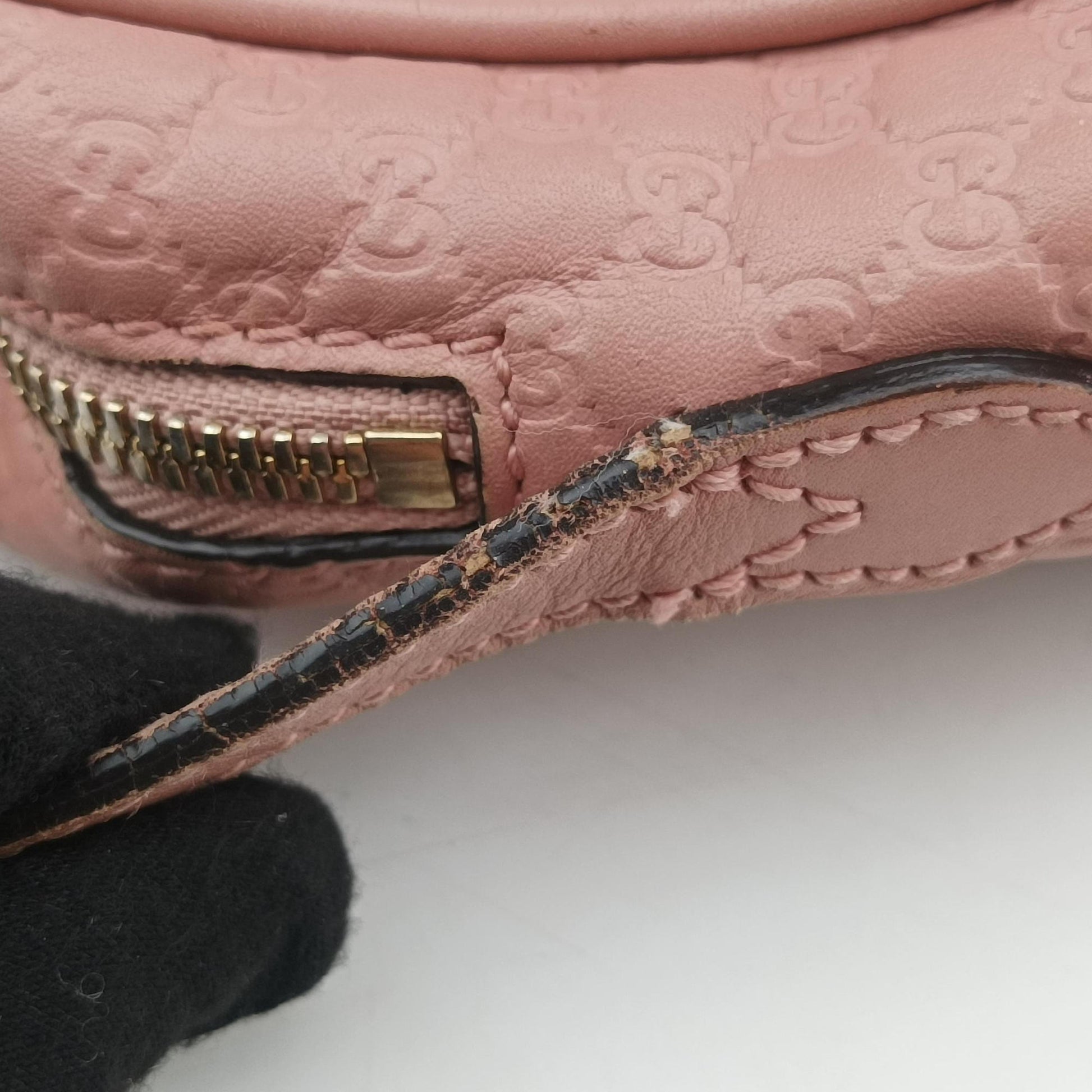 Bree Microguccissima Pink Leather 449413 H021327042ブリー マイクログッチシマ ピンク レザー 449413 H021327042