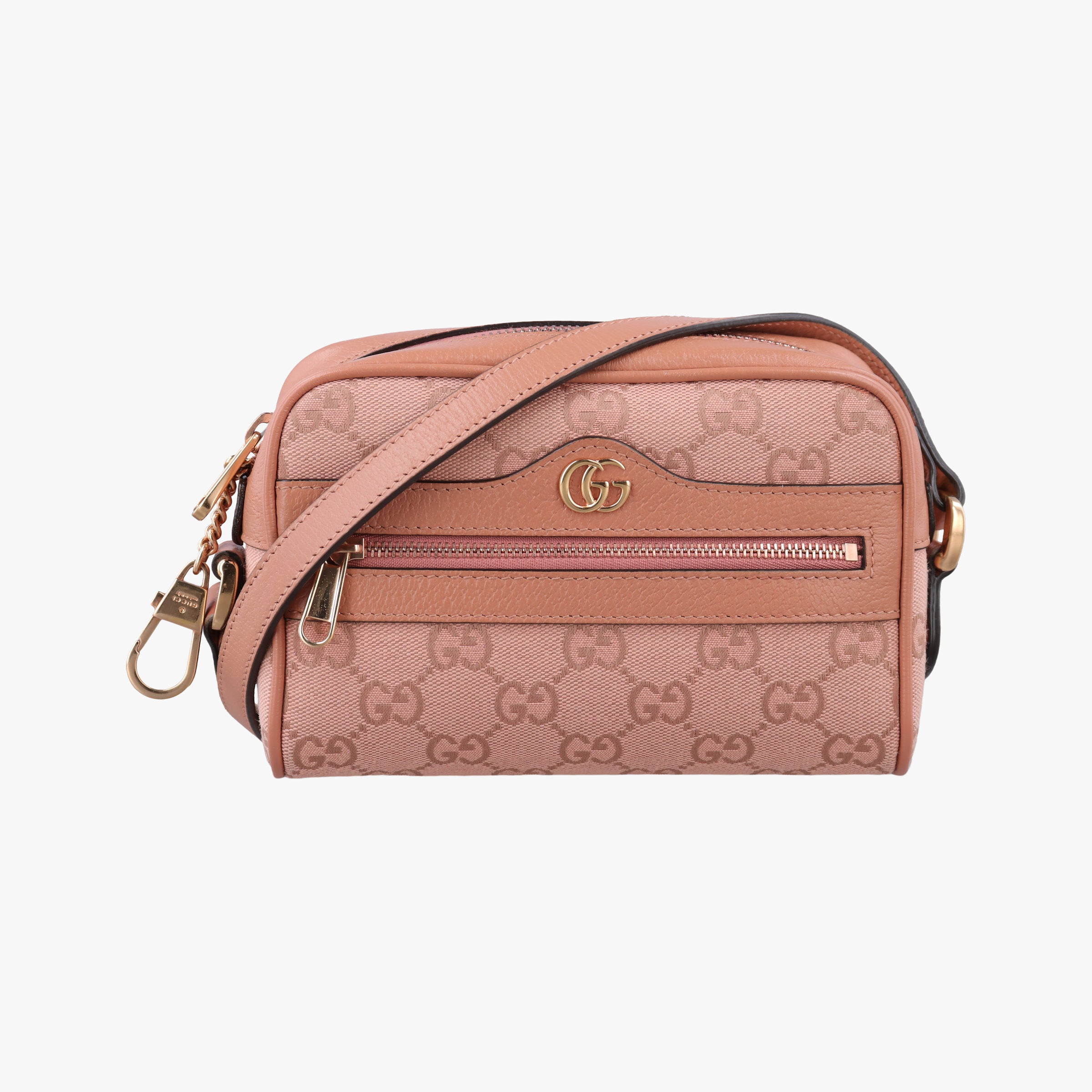 OPHIDIA Pink canvas×leather 574493 オフィディア ピンク キャンバス×レザー 574493 