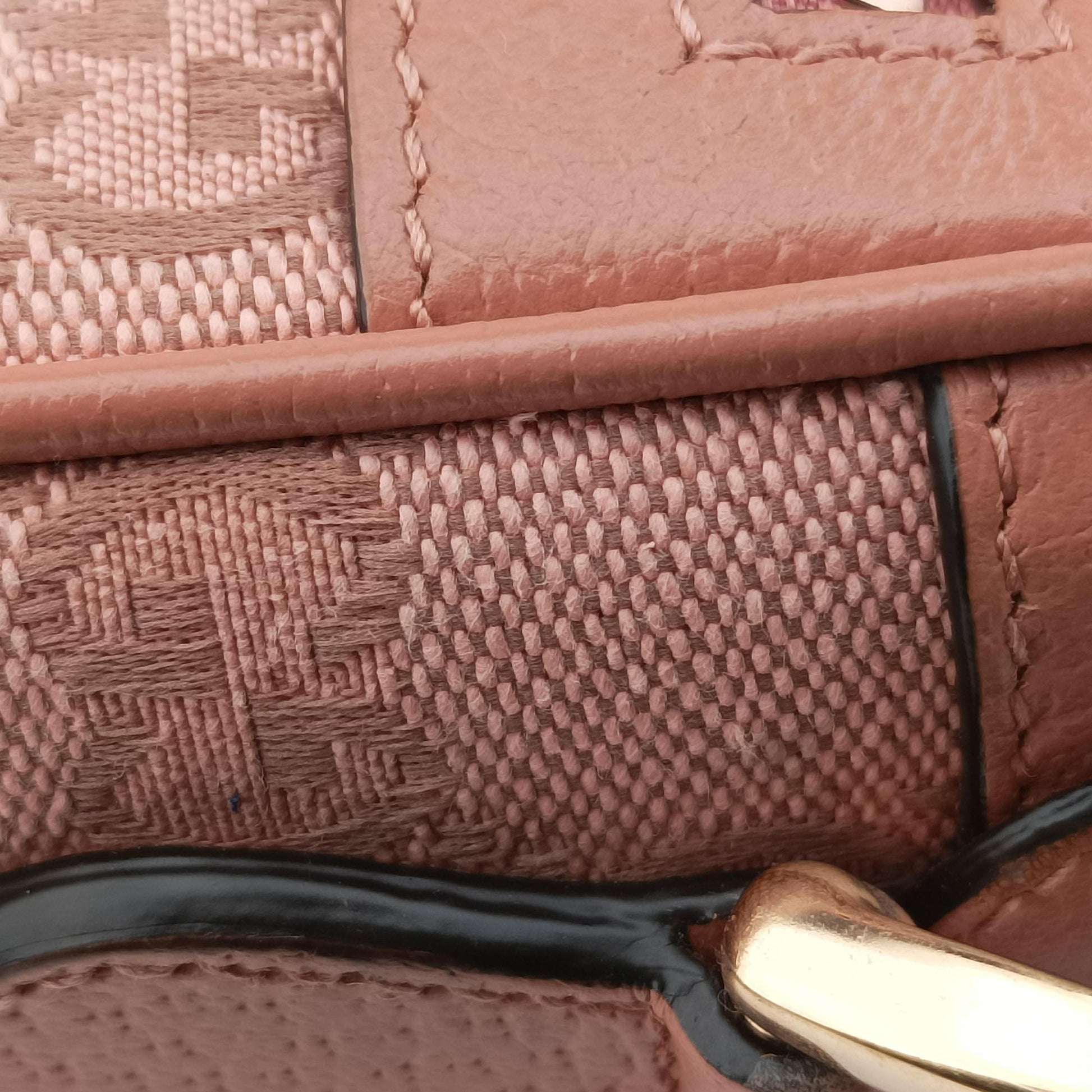 OPHIDIA Pink canvas×leather 574493 オフィディア ピンク キャンバス×レザー 574493 
