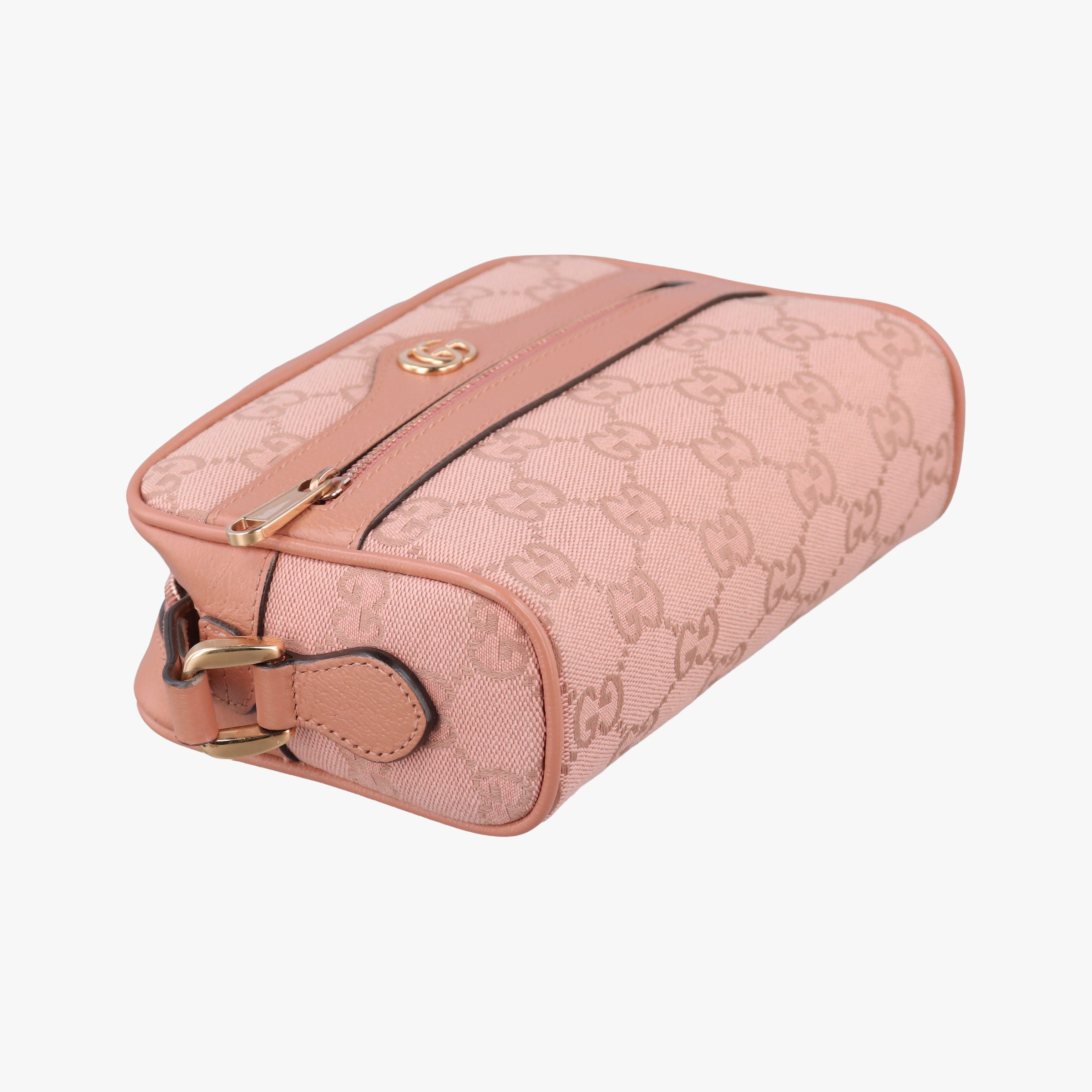 OPHIDIA Pink canvas×leather 574493 オフィディア ピンク キャンバス×レザー 574493 