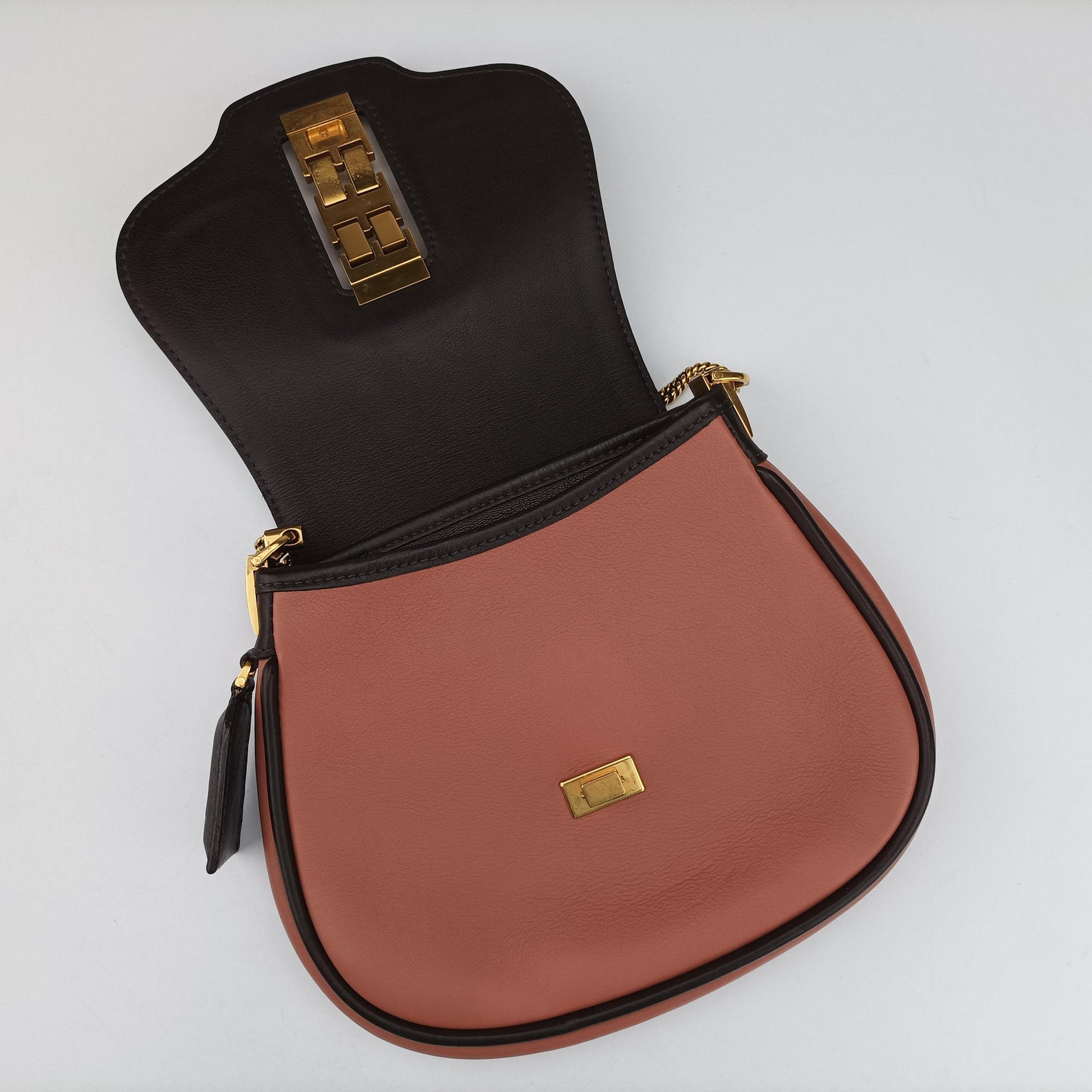 Collection Trapezio Pink×Brown leather M97086 AP0111コレクション トラペツィオ ピンク×ブラウン レザー M97086 AP0111