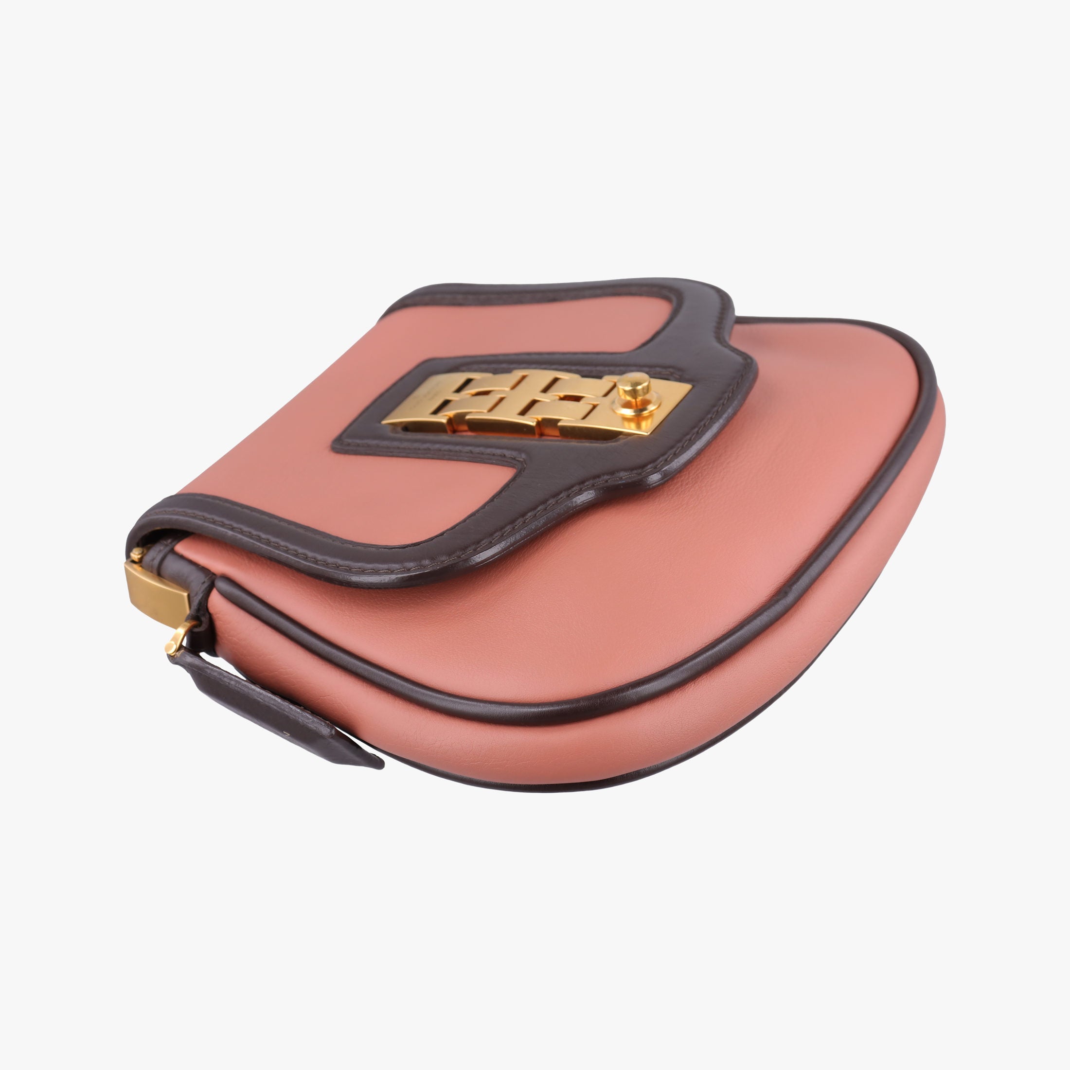 Collection Trapezio Pink×Brown leather M97086 AP0111コレクション トラペツィオ ピンク×ブラウン レザー M97086 AP0111