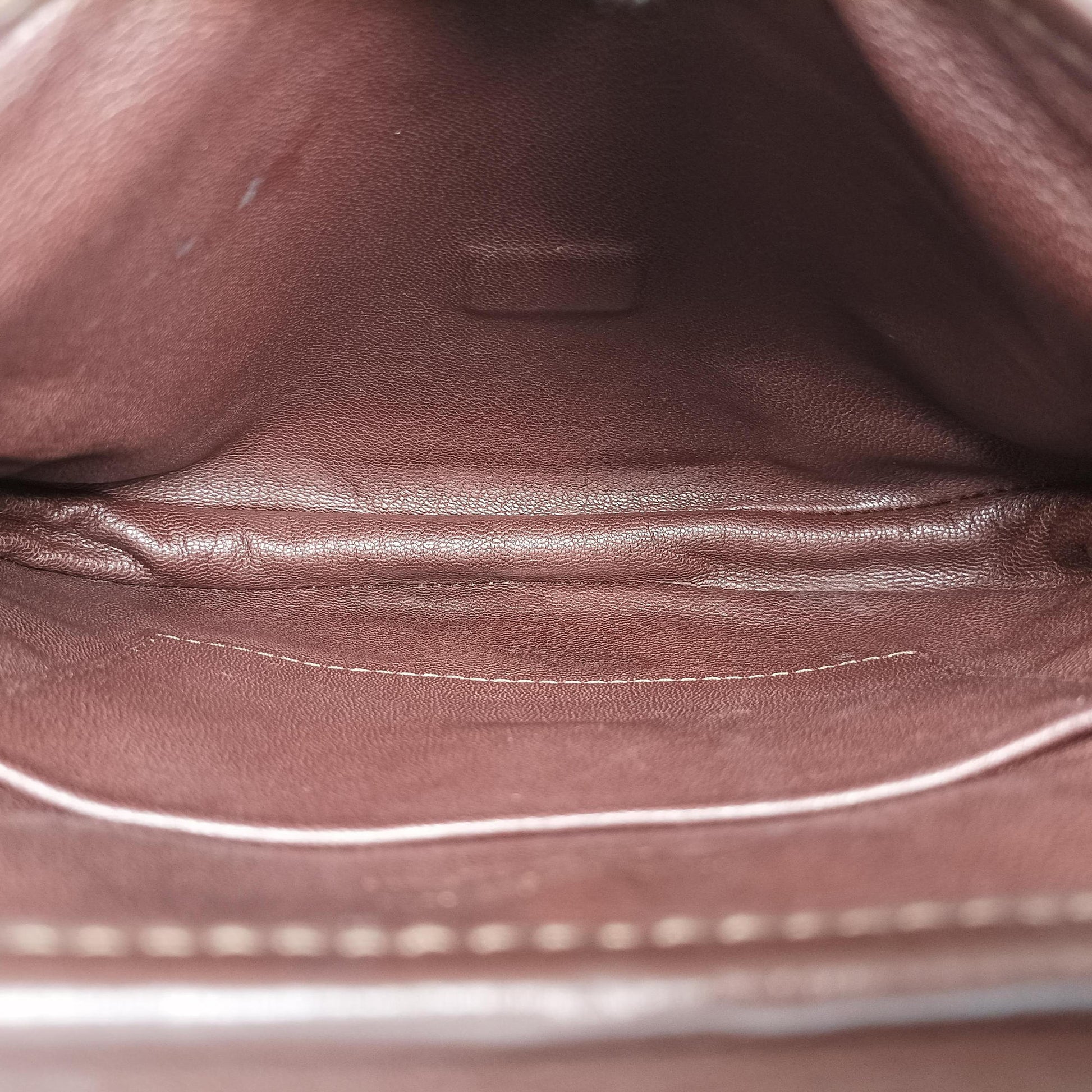 Collection Trapezio Pink×Brown leather M97086 AP0111コレクション トラペツィオ ピンク×ブラウン レザー M97086 AP0111