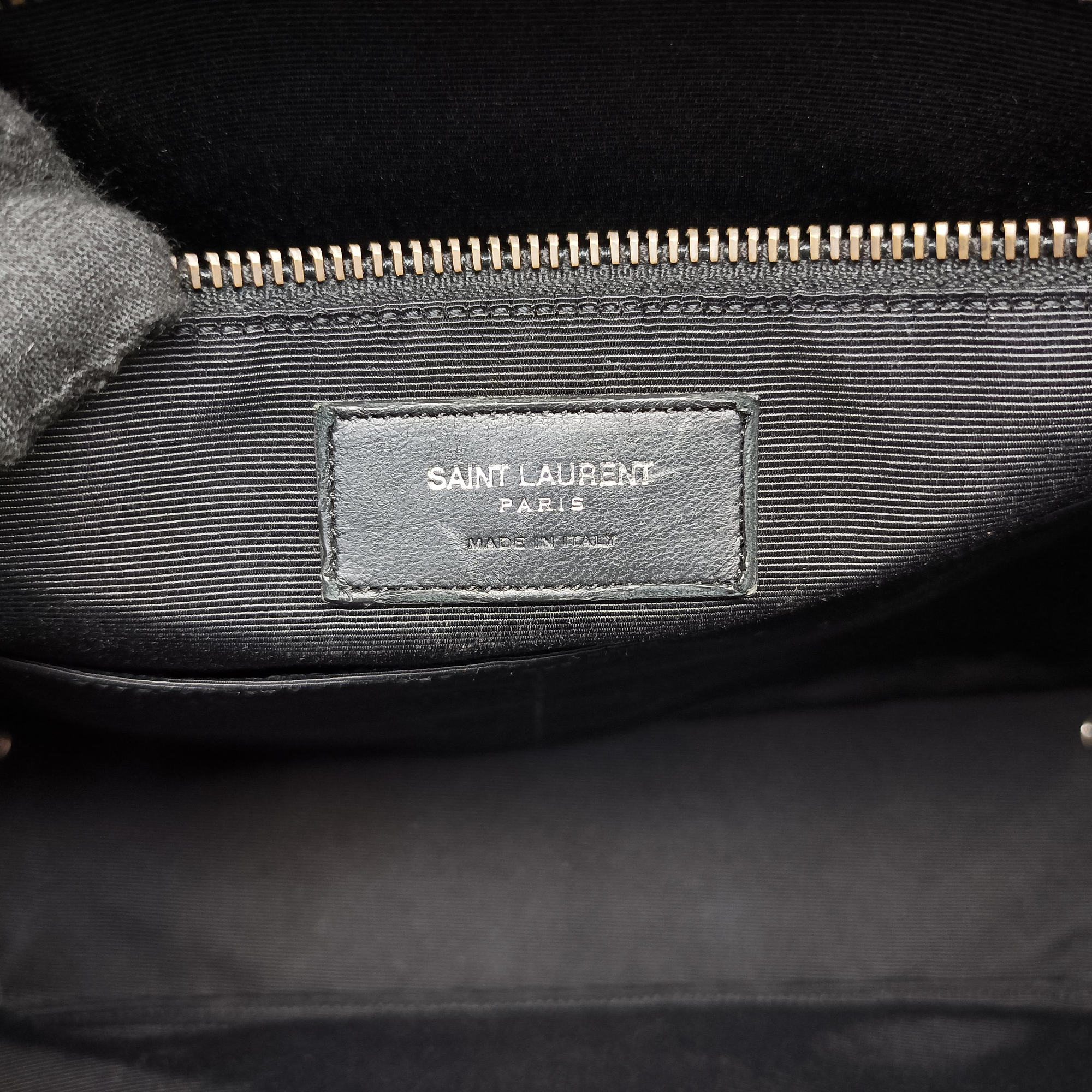 Briefcase Black Leather 346100 CLD346100.1014ブリーフケース ブラック レザー 346100 CLD346100.1014