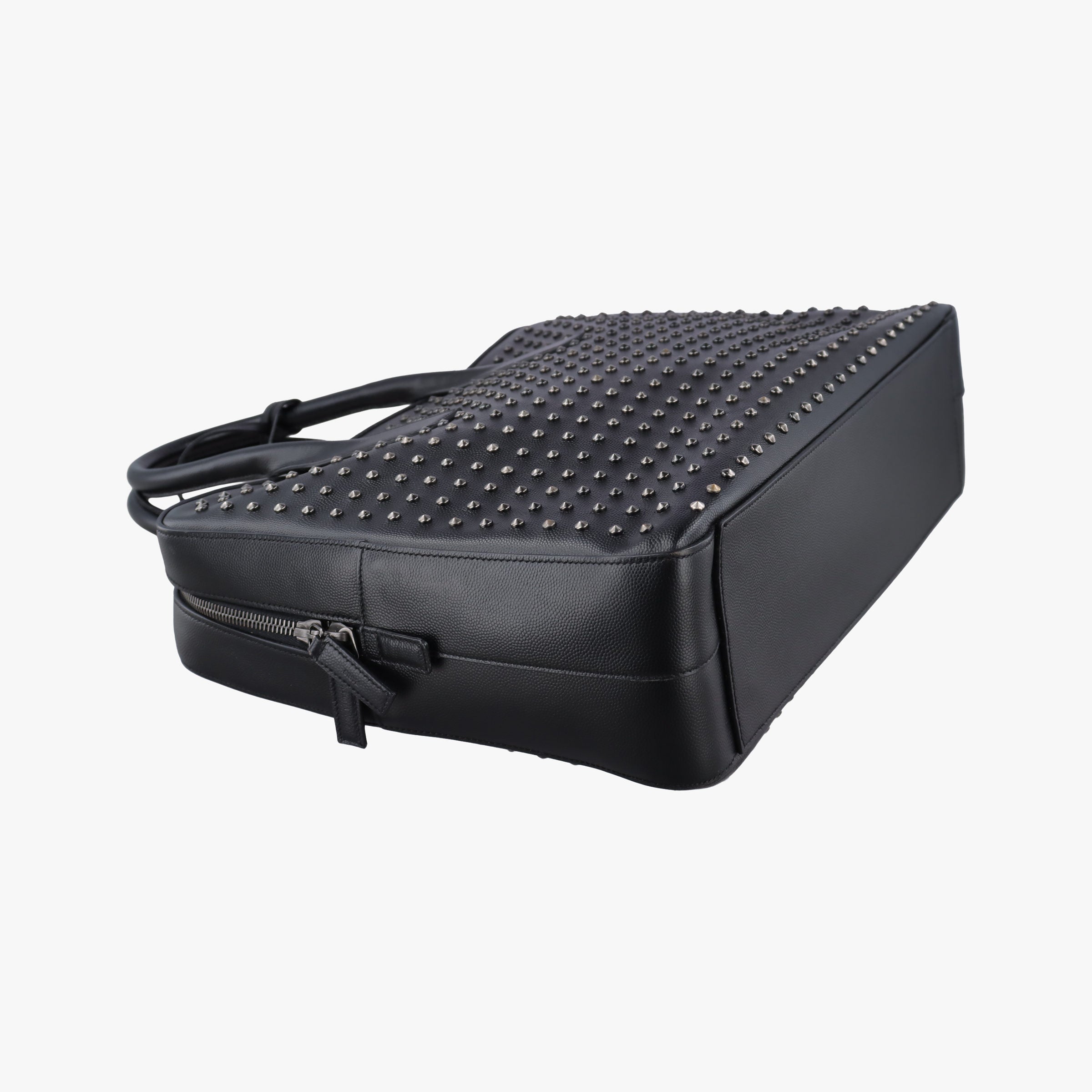 Briefcase Black Leather 346100 CLD346100.1014ブリーフケース ブラック レザー 346100 CLD346100.1014