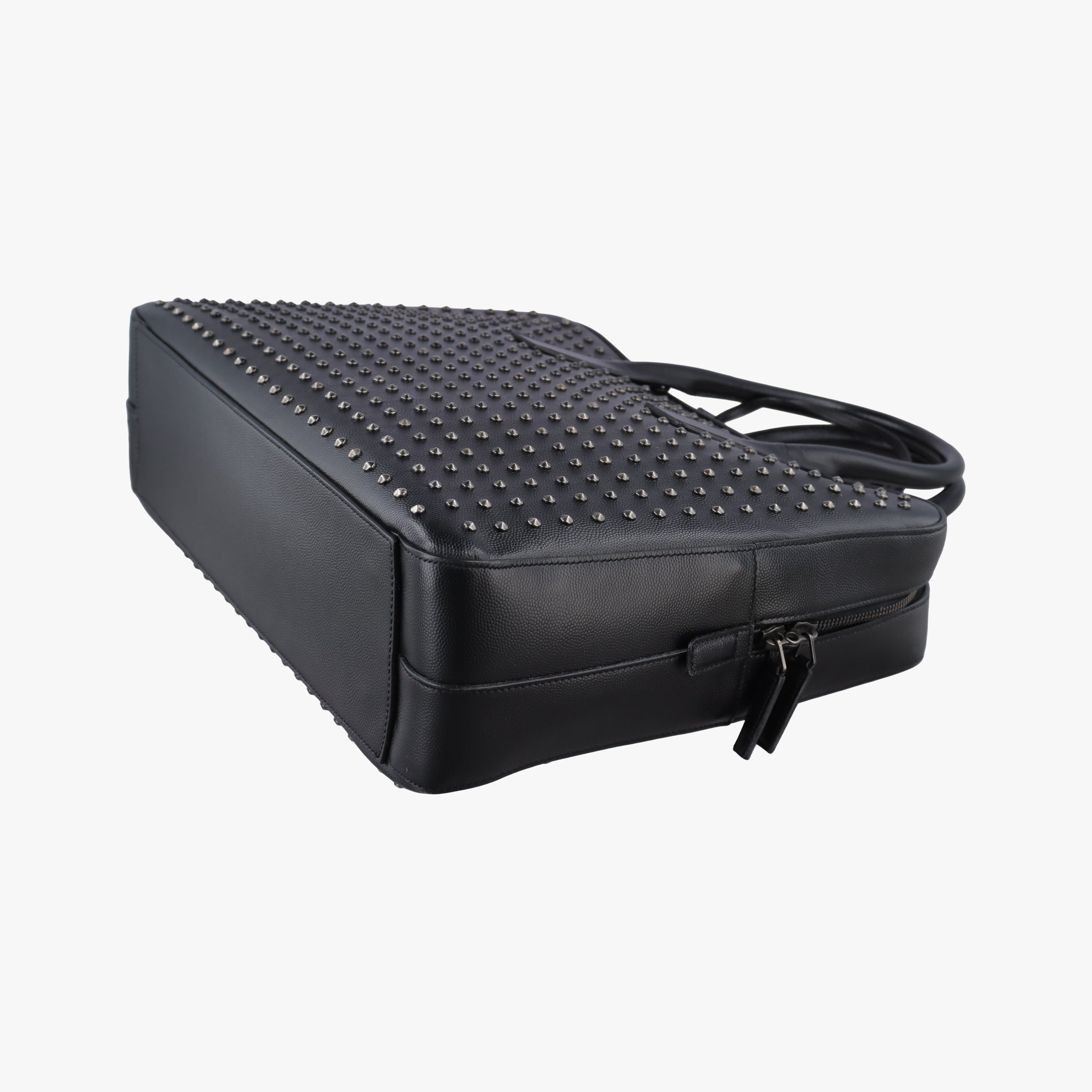 Briefcase Black Leather 346100 CLD346100.1014ブリーフケース ブラック レザー 346100 CLD346100.1014
