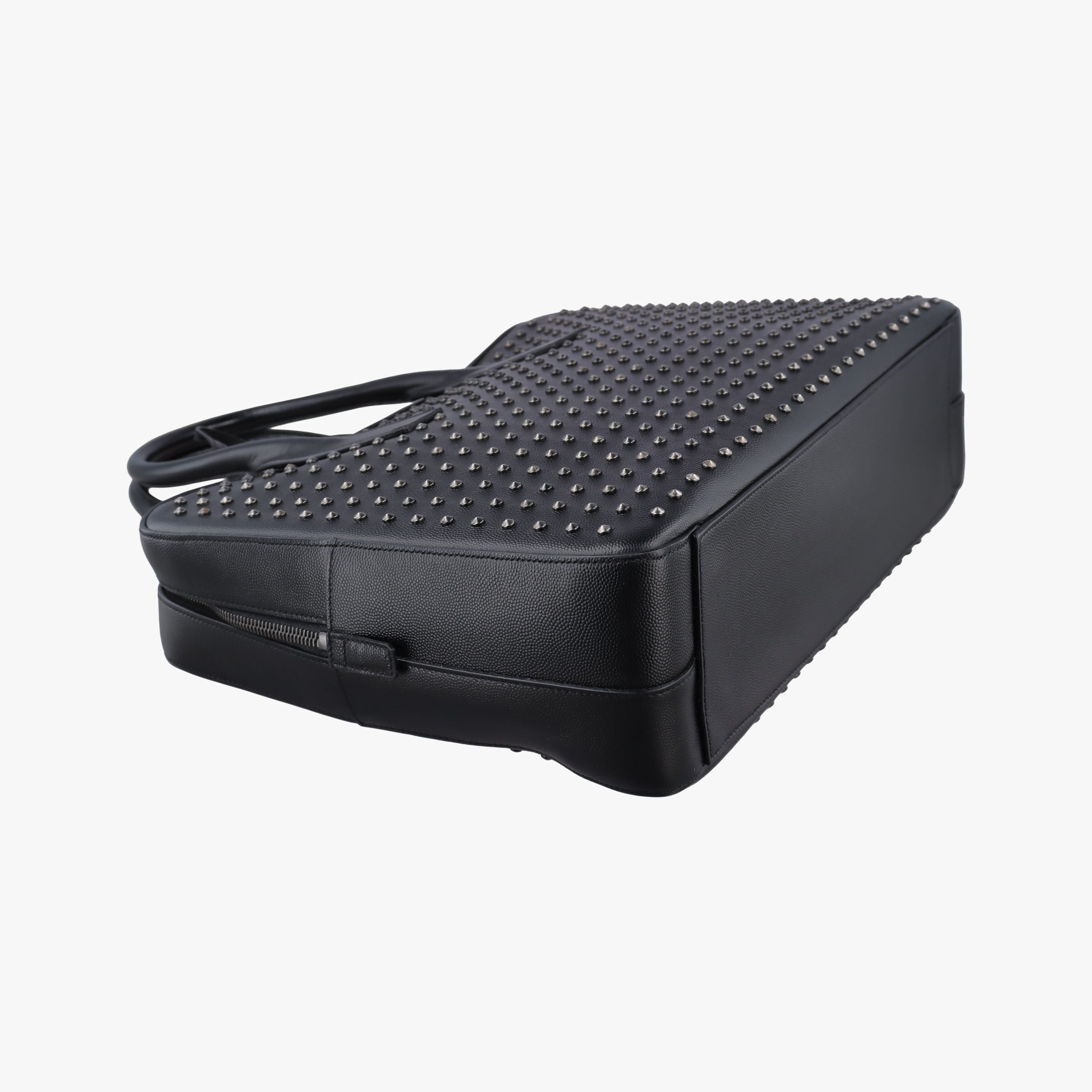 Briefcase Black Leather 346100 CLD346100.1014ブリーフケース ブラック レザー 346100 CLD346100.1014