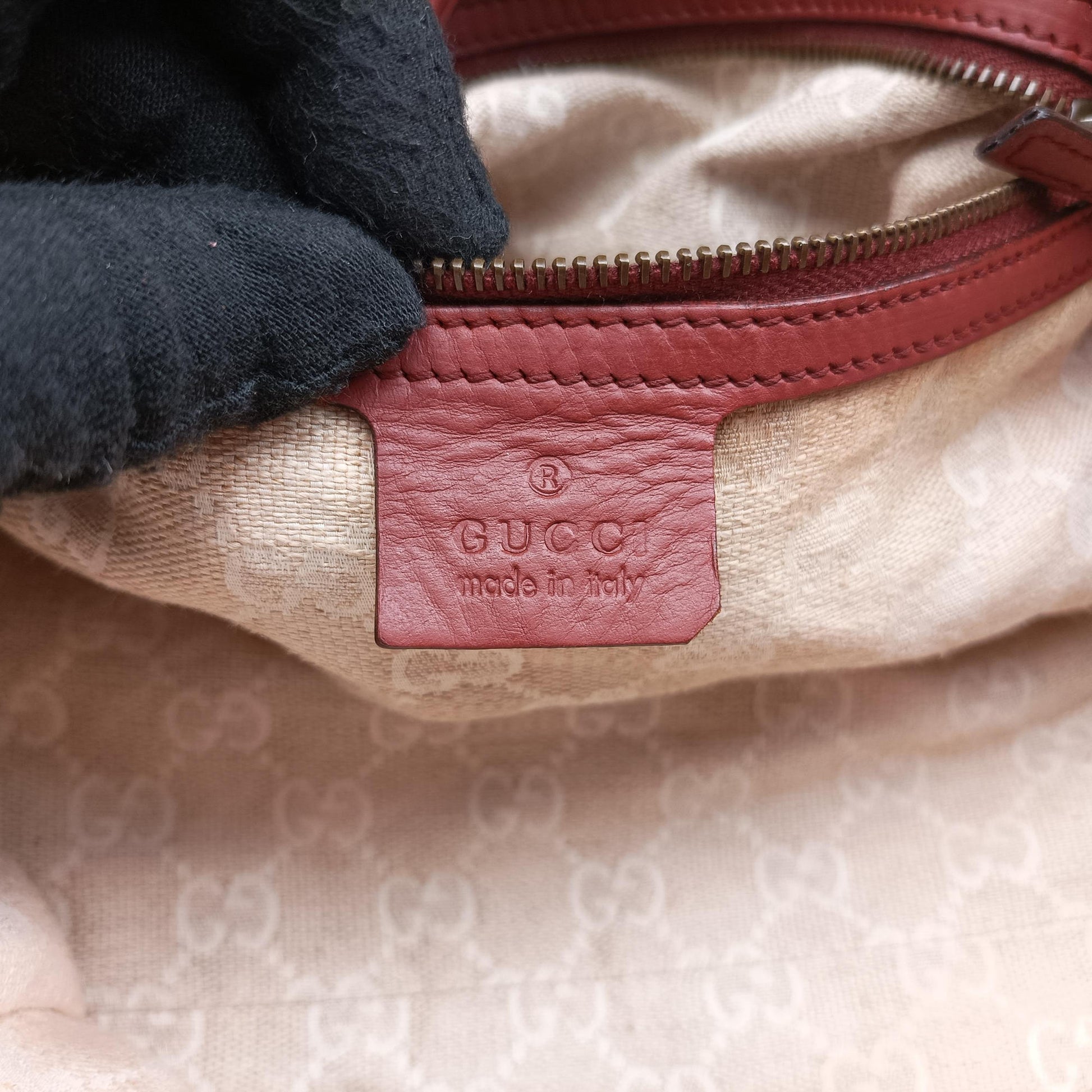Soft Stirrup Burgundy Leather 296856 I012482047ソフト スターラップ ワインレッド レザー 296856 I012482047