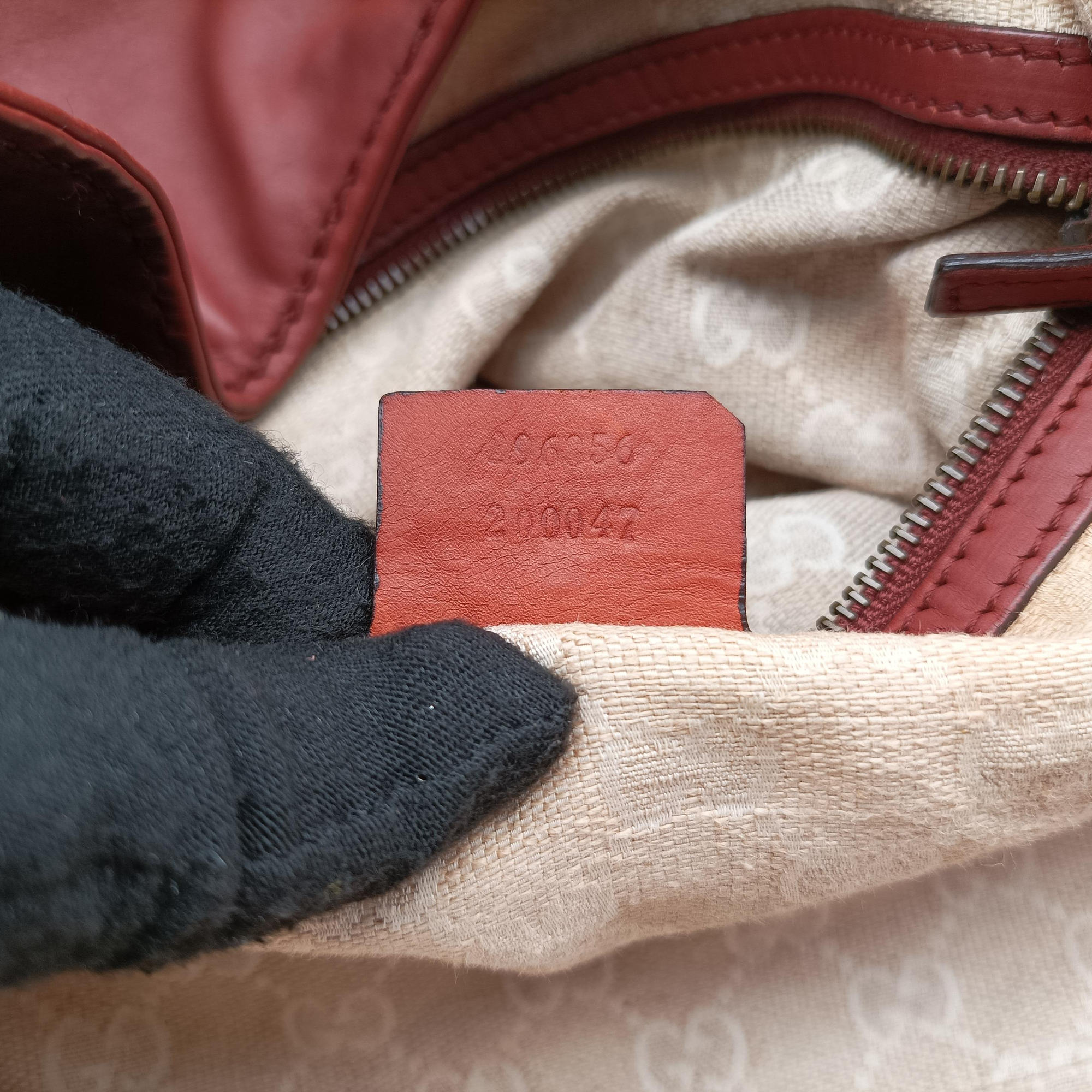 Soft Stirrup Burgundy Leather 296856 I012482047ソフト スターラップ ワインレッド レザー 296856 I012482047