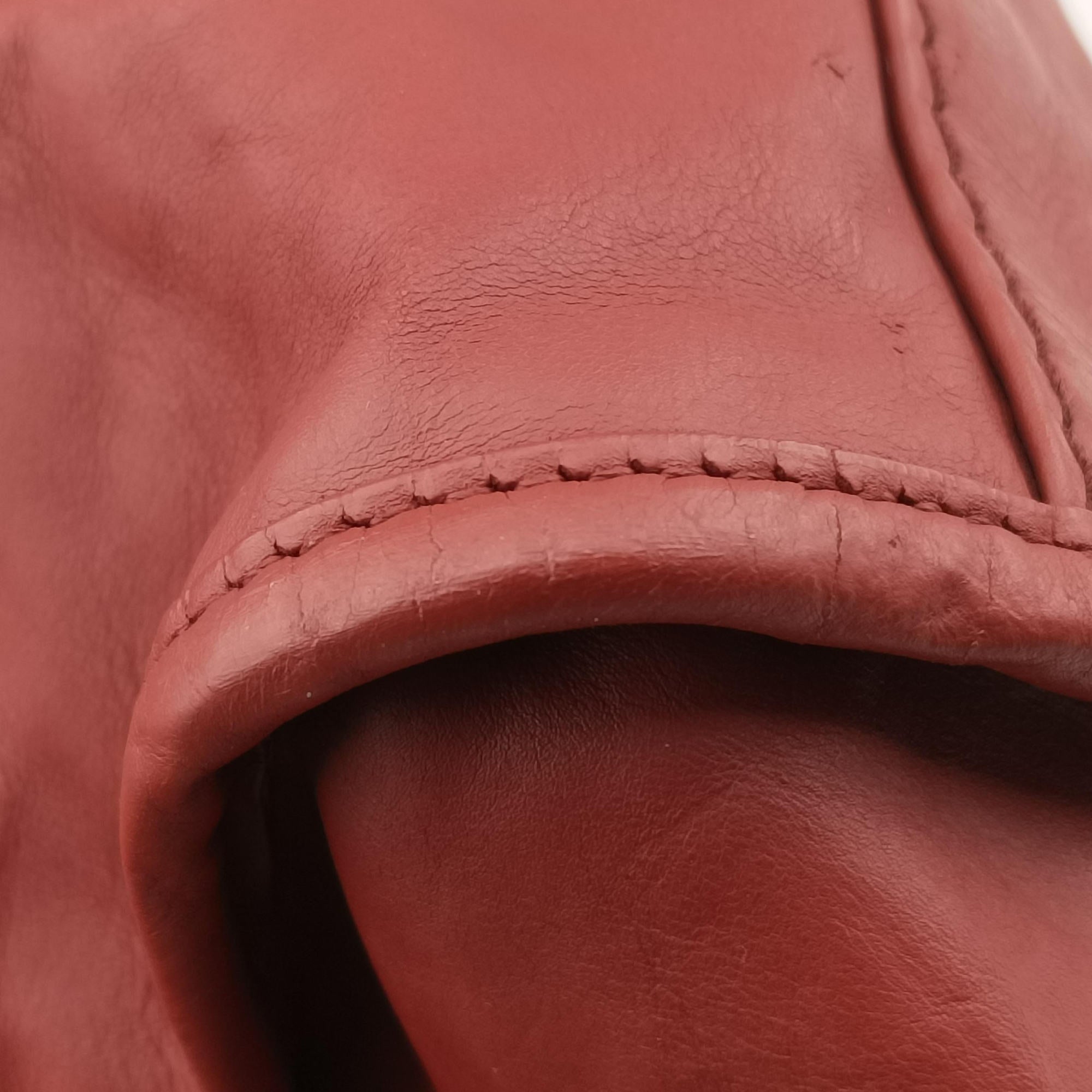 Soft Stirrup Burgundy Leather 296856 I012482047ソフト スターラップ ワインレッド レザー 296856 I012482047