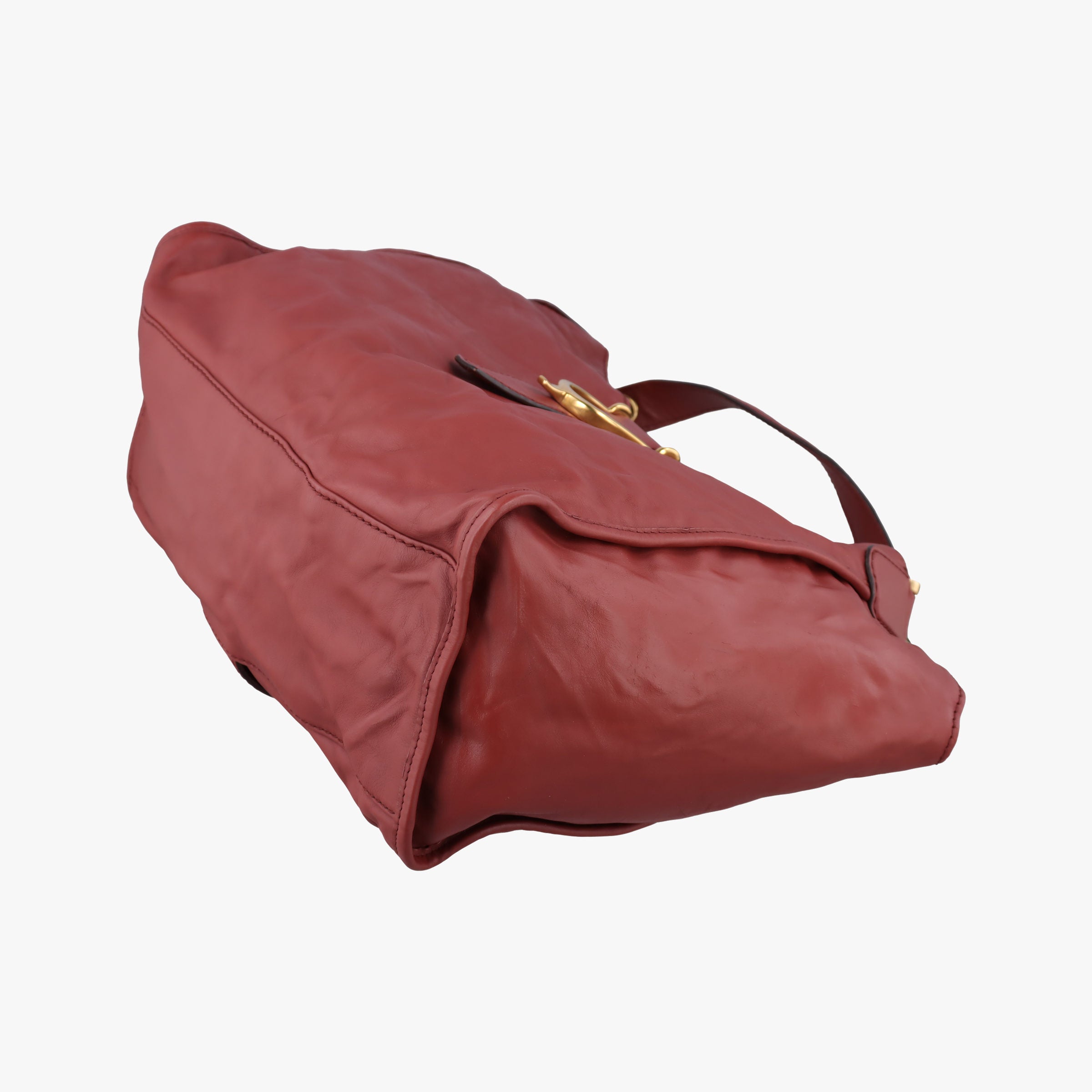 Soft Stirrup Burgundy Leather 296856 I012482047ソフト スターラップ ワインレッド レザー 296856 I012482047