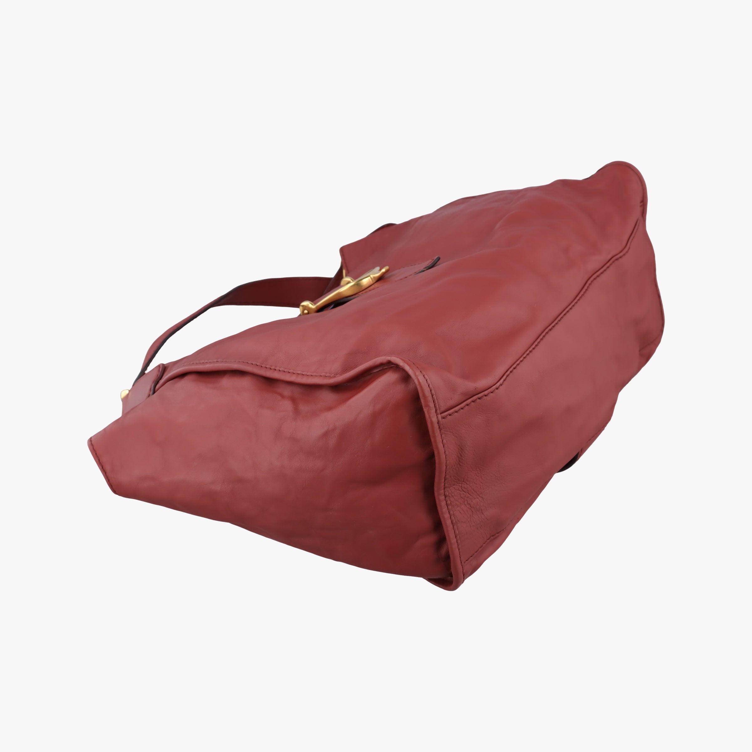 Soft Stirrup Burgundy Leather 296856 I012482047ソフト スターラップ ワインレッド レザー 296856 I012482047
