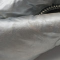 Maxi Multi Pochette Accessoires Silver Recycled metallic nylon M21057 IC Chipマキシ ミュルティ ポシェット アクセソワール シルバー リサイクル メタリック ナイロン M21057 ICチップ
