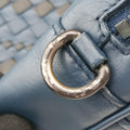 Intrecciato Blue×Black lambskin B07543678Xイントレチャート ブルー×ブラック ラムスキン B07543678X