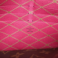 Pochette Weekend brown×Fuchsia Pink Monogram Canvas M62456 UB1188ポシェット ウィークエンド モノグラム/ブラウン×フューシャピンク モノグラムキャンバス M62456 UB1188