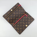 Pochette Weekend brown×Fuchsia Pink Monogram Canvas M62456 UB1188ポシェット ウィークエンド モノグラム/ブラウン×フューシャピンク モノグラムキャンバス M62456 UB1188