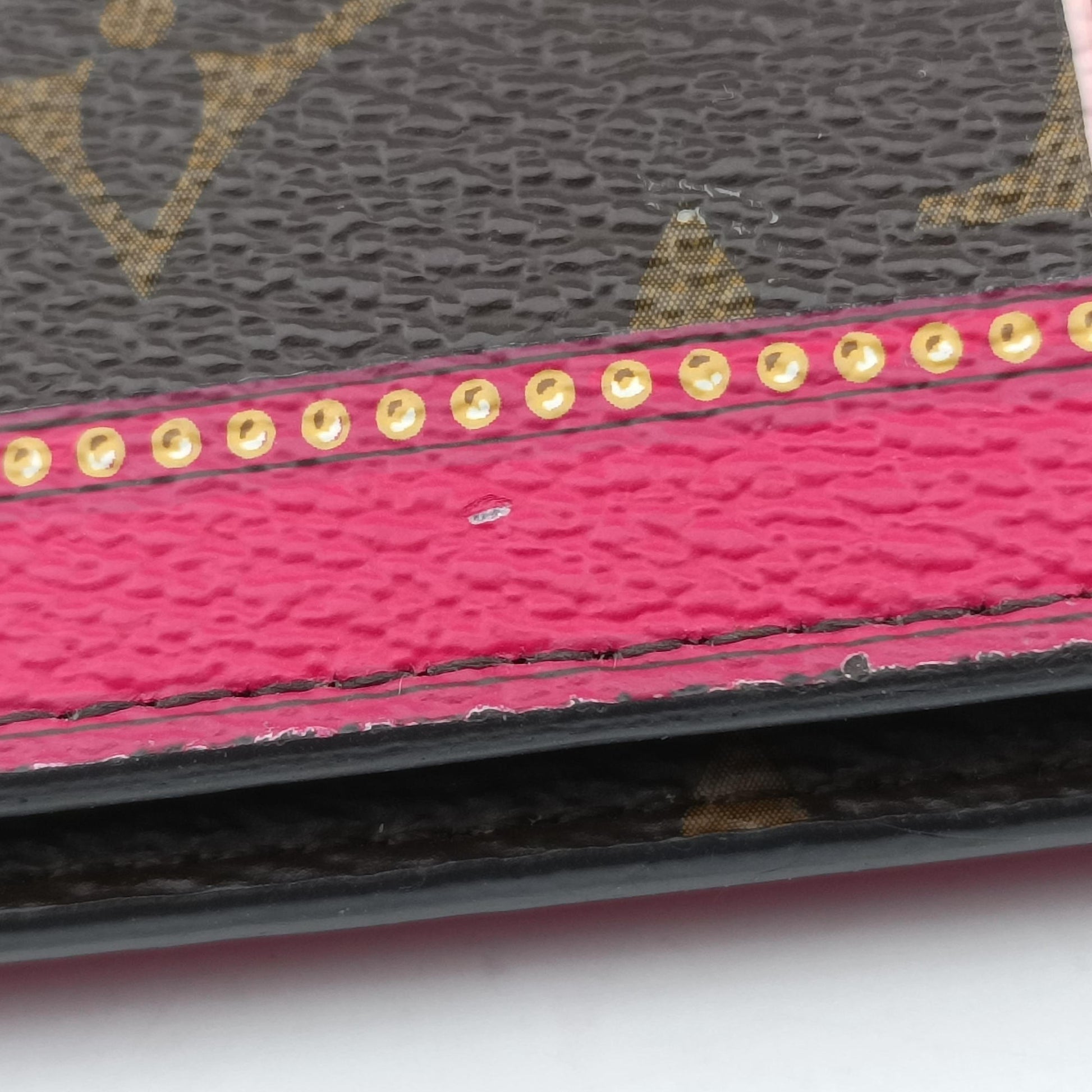 Pochette Weekend brown×Fuchsia Pink Monogram Canvas M62456 UB1188ポシェット ウィークエンド モノグラム/ブラウン×フューシャピンク モノグラムキャンバス M62456 UB1188