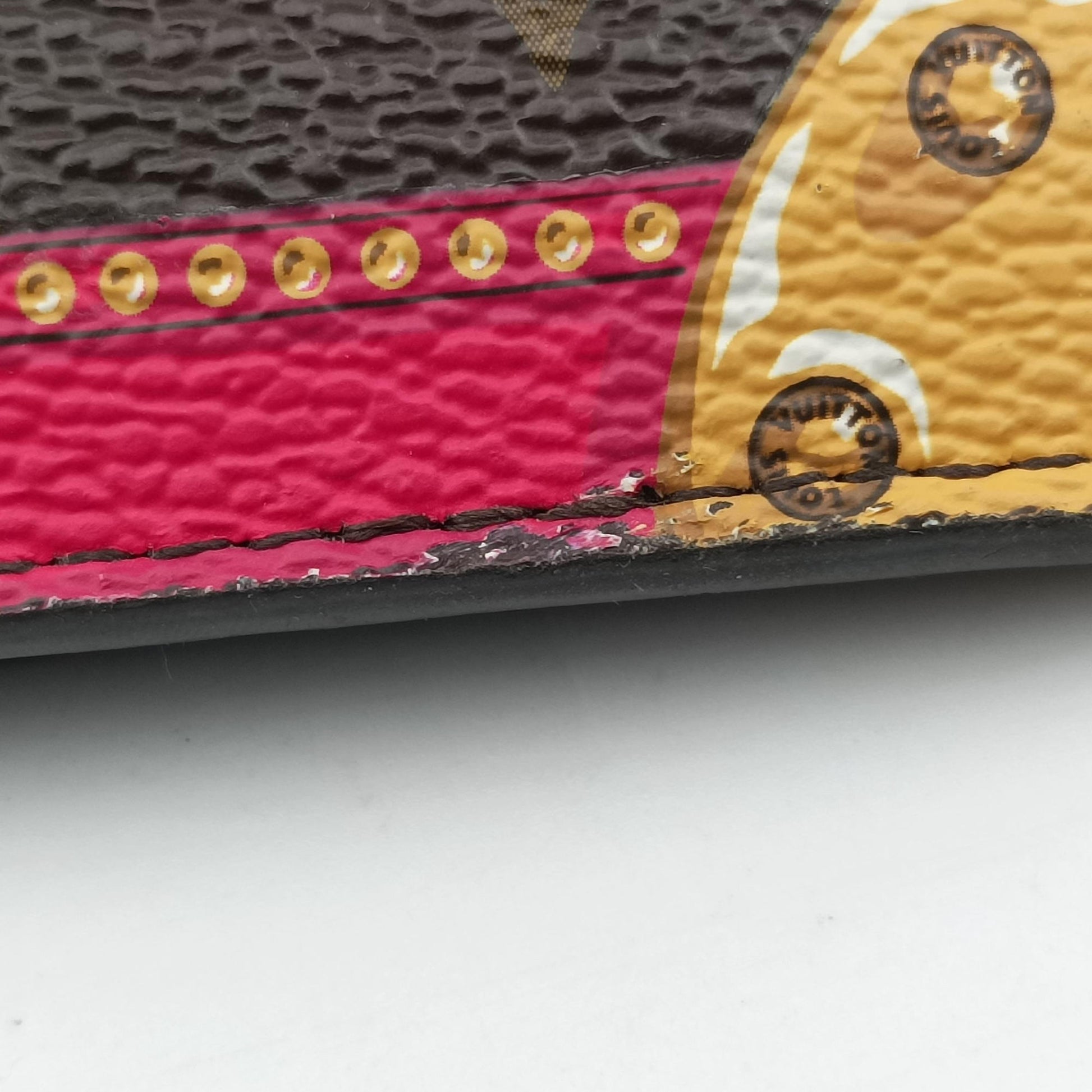 Pochette Weekend brown×Fuchsia Pink Monogram Canvas M62456 UB1188ポシェット ウィークエンド モノグラム/ブラウン×フューシャピンク モノグラムキャンバス M62456 UB1188