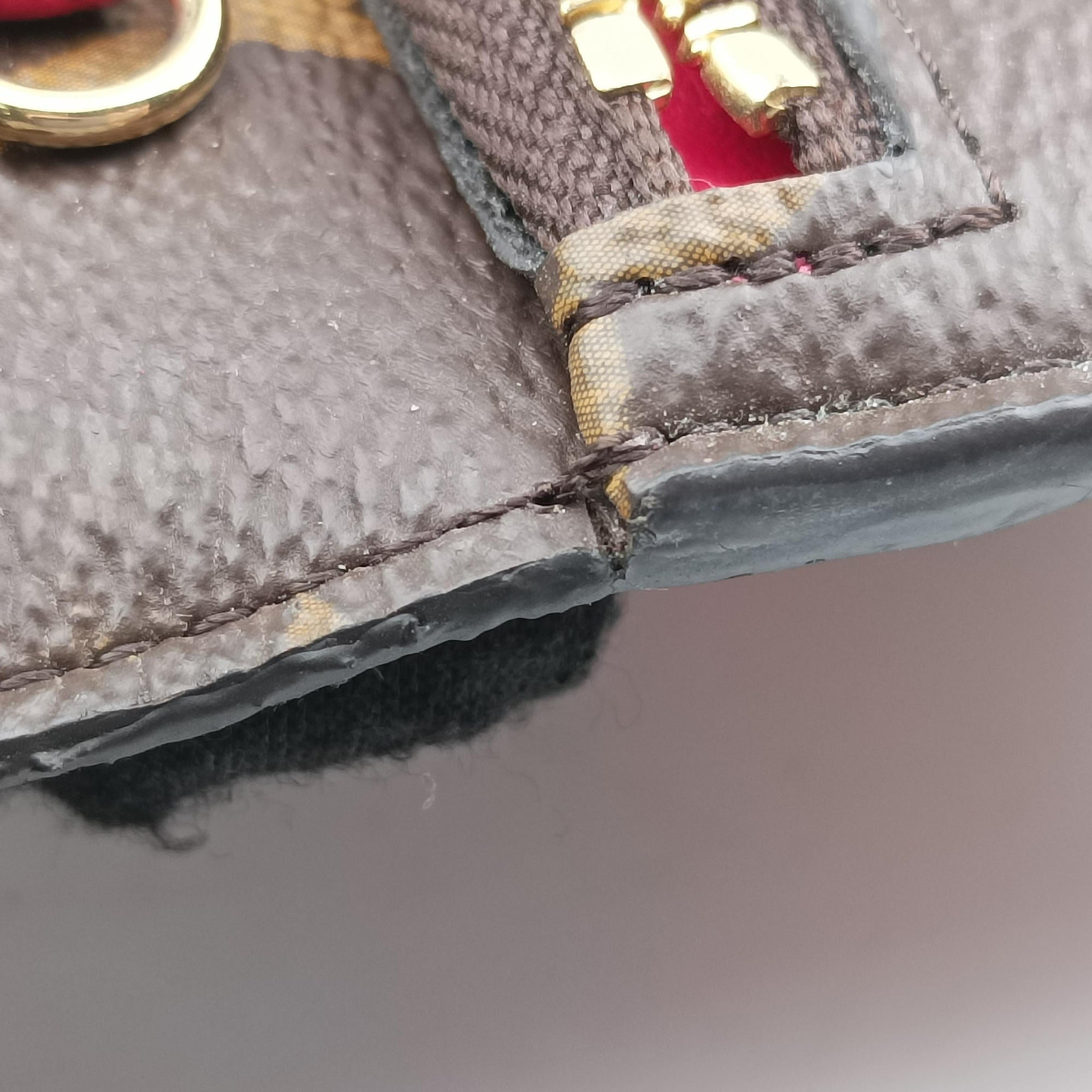 Pochette Weekend brown×Fuchsia Pink Monogram Canvas M62456 UB1188ポシェット ウィークエンド モノグラム/ブラウン×フューシャピンク モノグラムキャンバス M62456 UB1188
