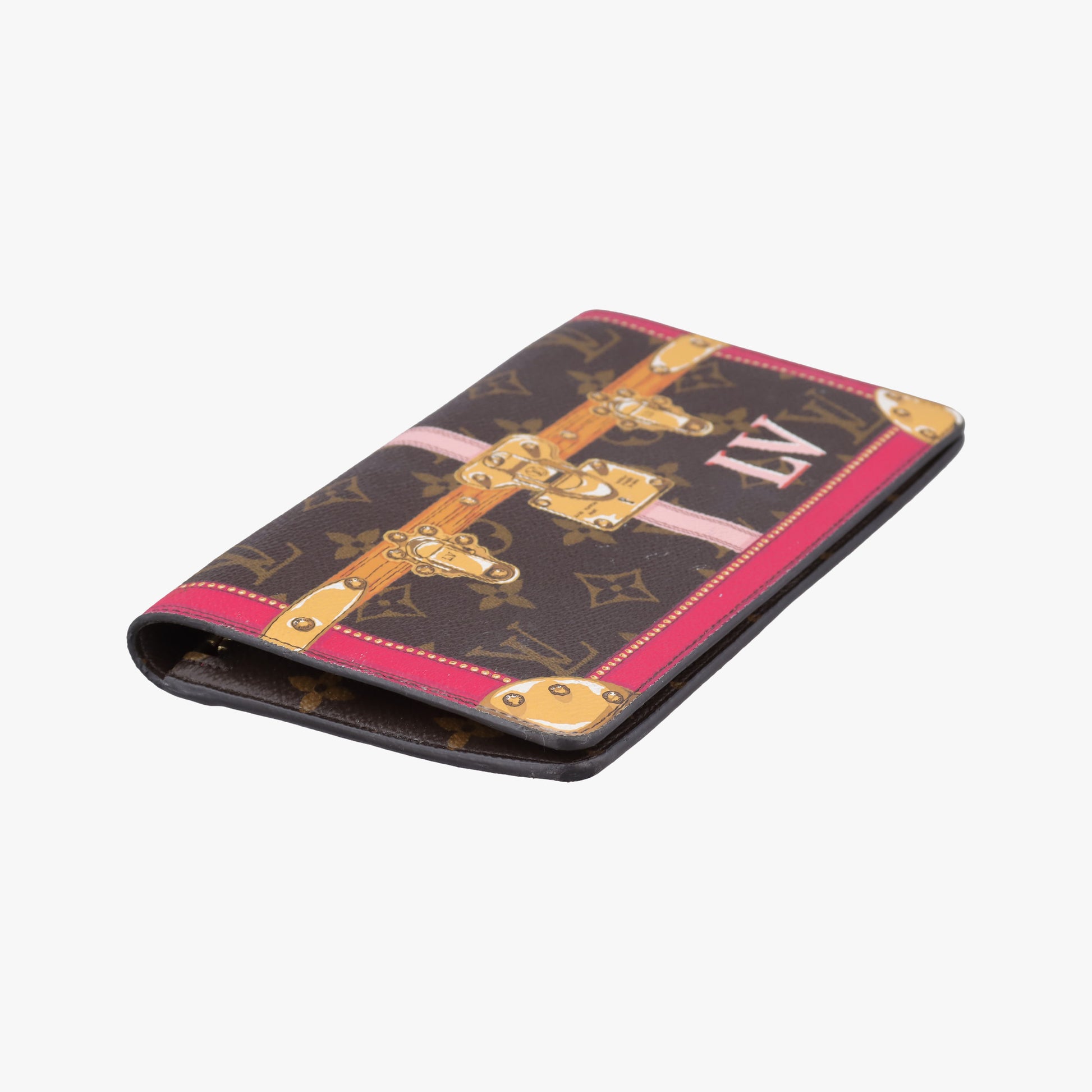Pochette Weekend brown×Fuchsia Pink Monogram Canvas M62456 UB1188ポシェット ウィークエンド モノグラム/ブラウン×フューシャピンク モノグラムキャンバス M62456 UB1188