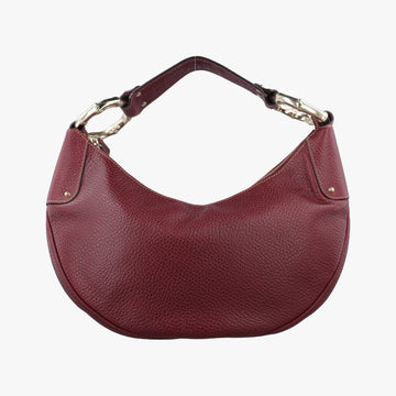 Bamboo Ring Hobo Bordeaux Leather 211519 D6916675バンブーリングホーボー ボルドー レザー 211519 D6916675