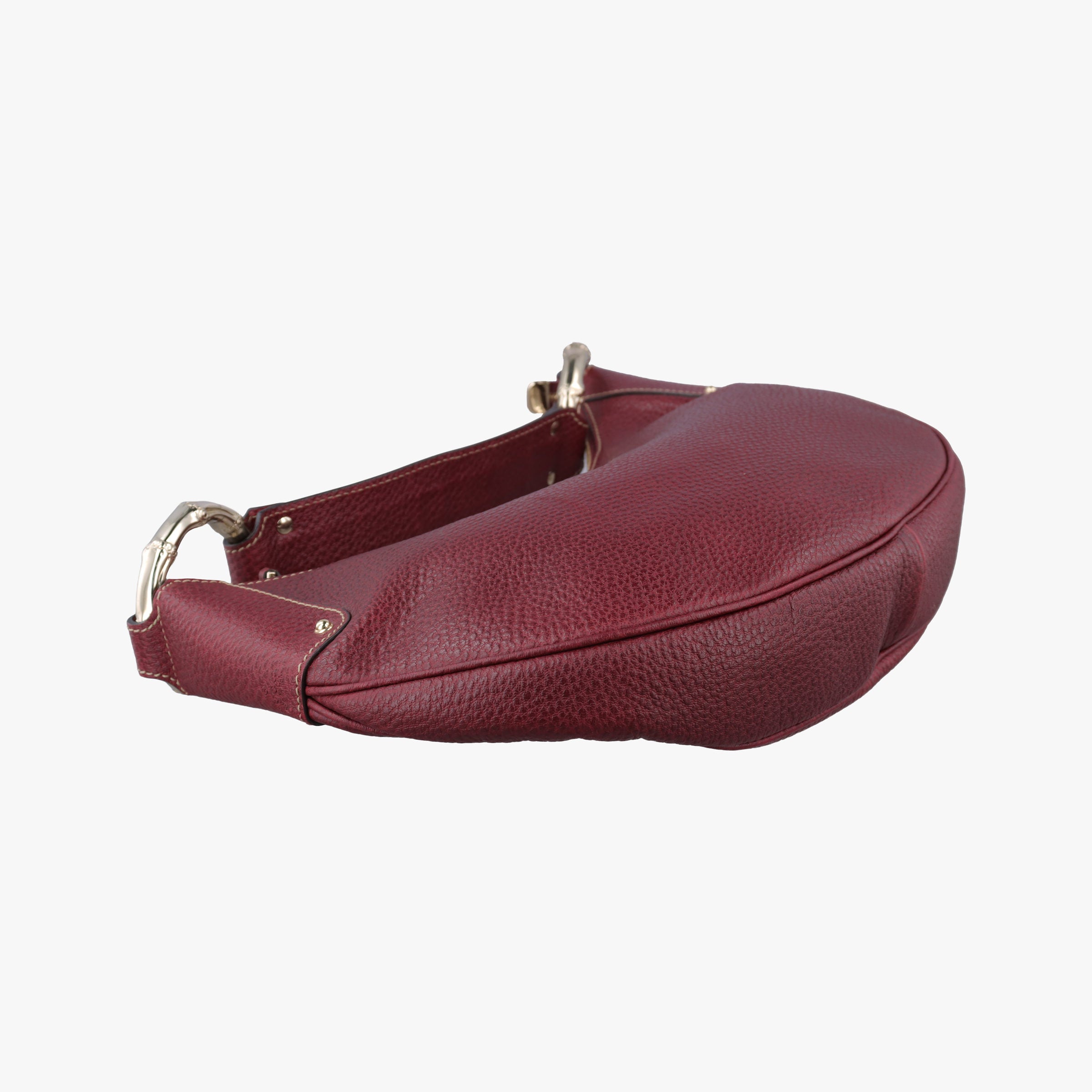 Bamboo Ring Hobo Bordeaux Leather 211519 D6916675バンブーリングホーボー ボルドー レザー 211519 D6916675