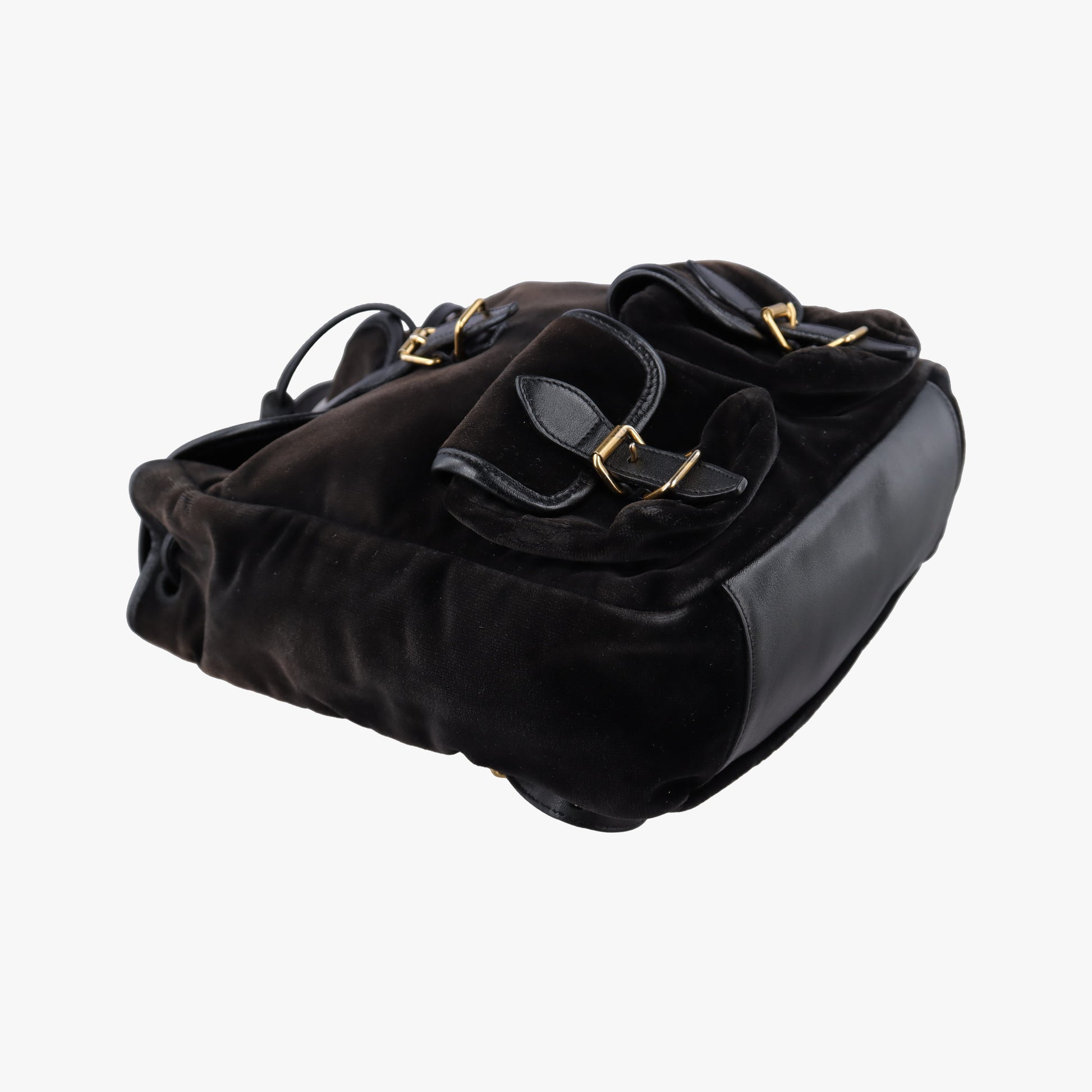 Festival Fringe Backpack Black velour 421943 GNR421943.0416フェスティバル フリンジ バックパック ブラック ベロア 421943 GNR421943.0416