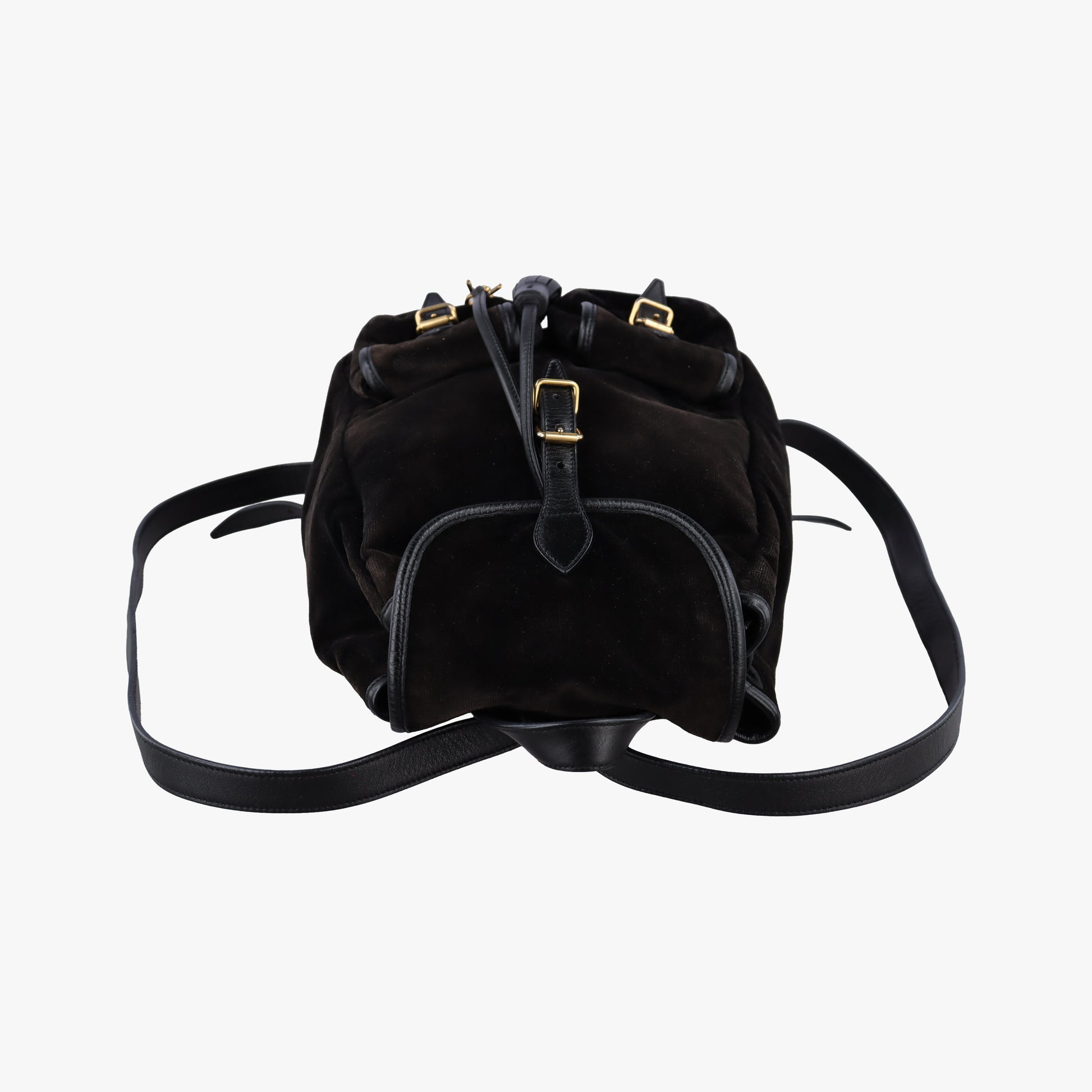 Festival Fringe Backpack Black velour 421943 GNR421943.0416フェスティバル フリンジ バックパック ブラック ベロア 421943 GNR421943.0416