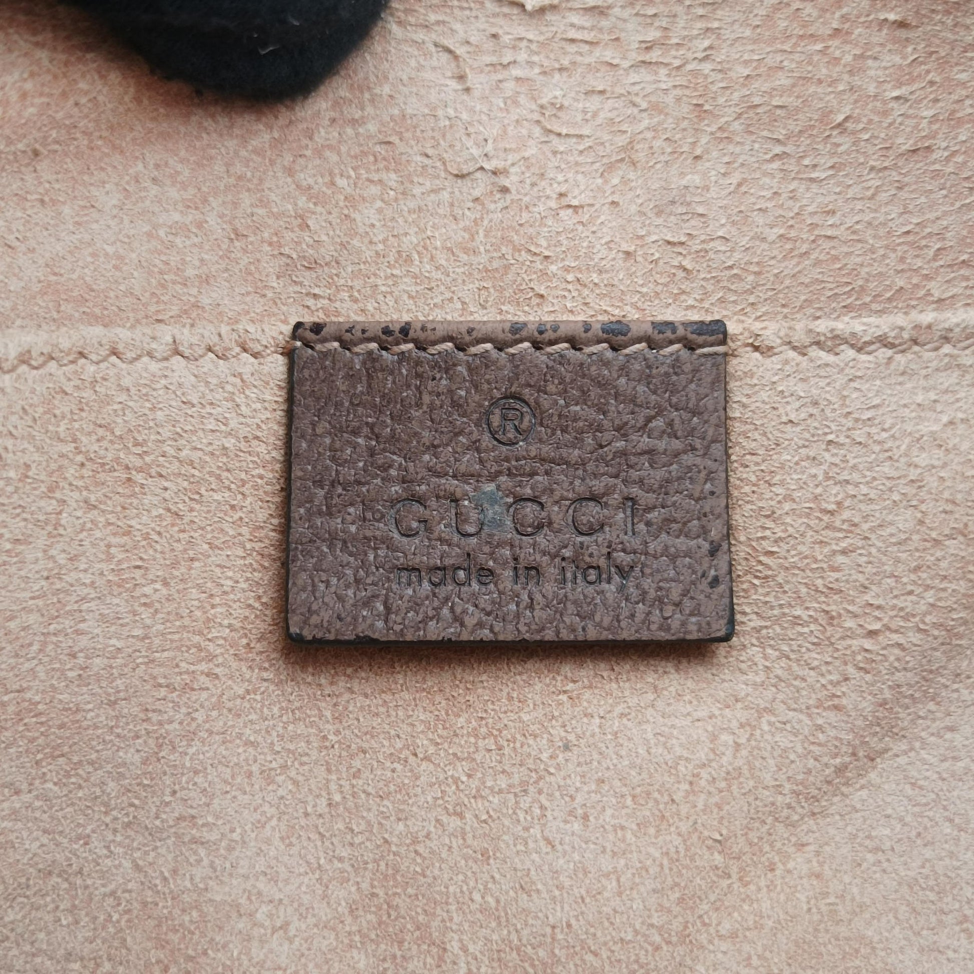 OPHIDIA Beige x Brown PVC coated canvas×leather 517350 オフィディア ベージュ x ブラウン PVCコーティングキャンバス×レザー 517350 
