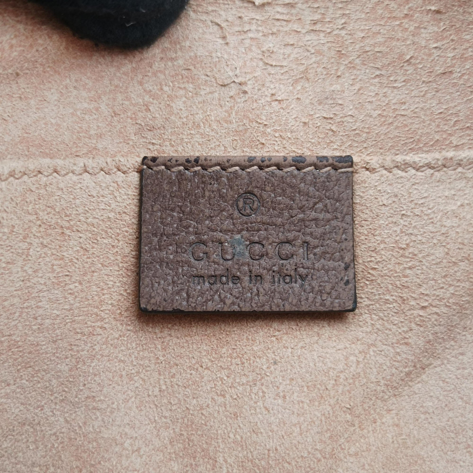 OPHIDIA Beige x Brown PVC coated canvas×leather 517350 オフィディア ベージュ x ブラウン PVCコーティングキャンバス×レザー 517350 
