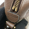 OPHIDIA Beige x Brown PVC coated canvas×leather 517350 オフィディア ベージュ x ブラウン PVCコーティングキャンバス×レザー 517350 