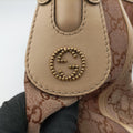 Guccissima Beige x Brown canvas×Leather 282298 G011136749グッチシマ ベージュ×ブラウン キャンバス×レザー 282298 G011136749