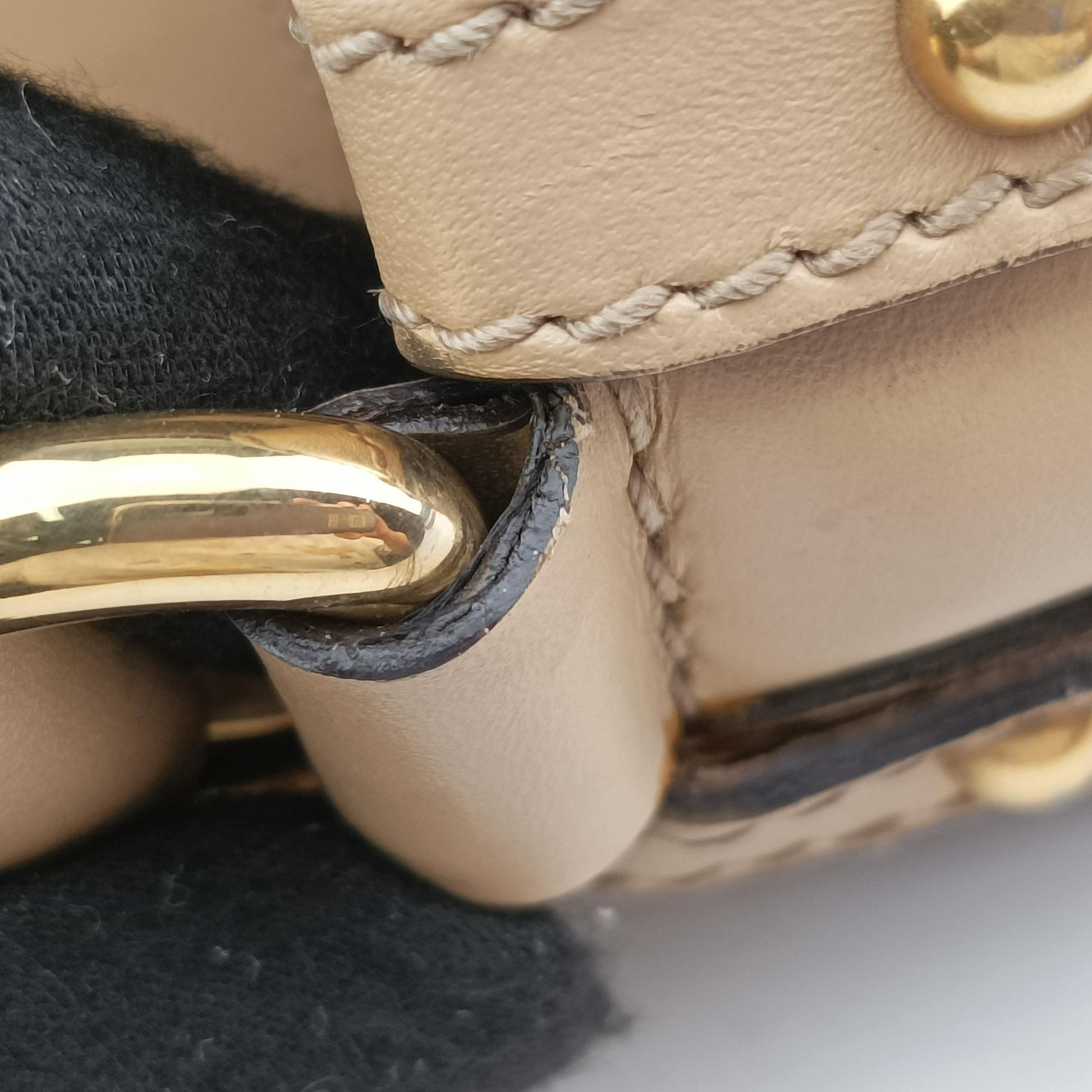 Guccissima Beige x Brown canvas×Leather 282298 G011136749グッチシマ ベージュ×ブラウン キャンバス×レザー 282298 G011136749