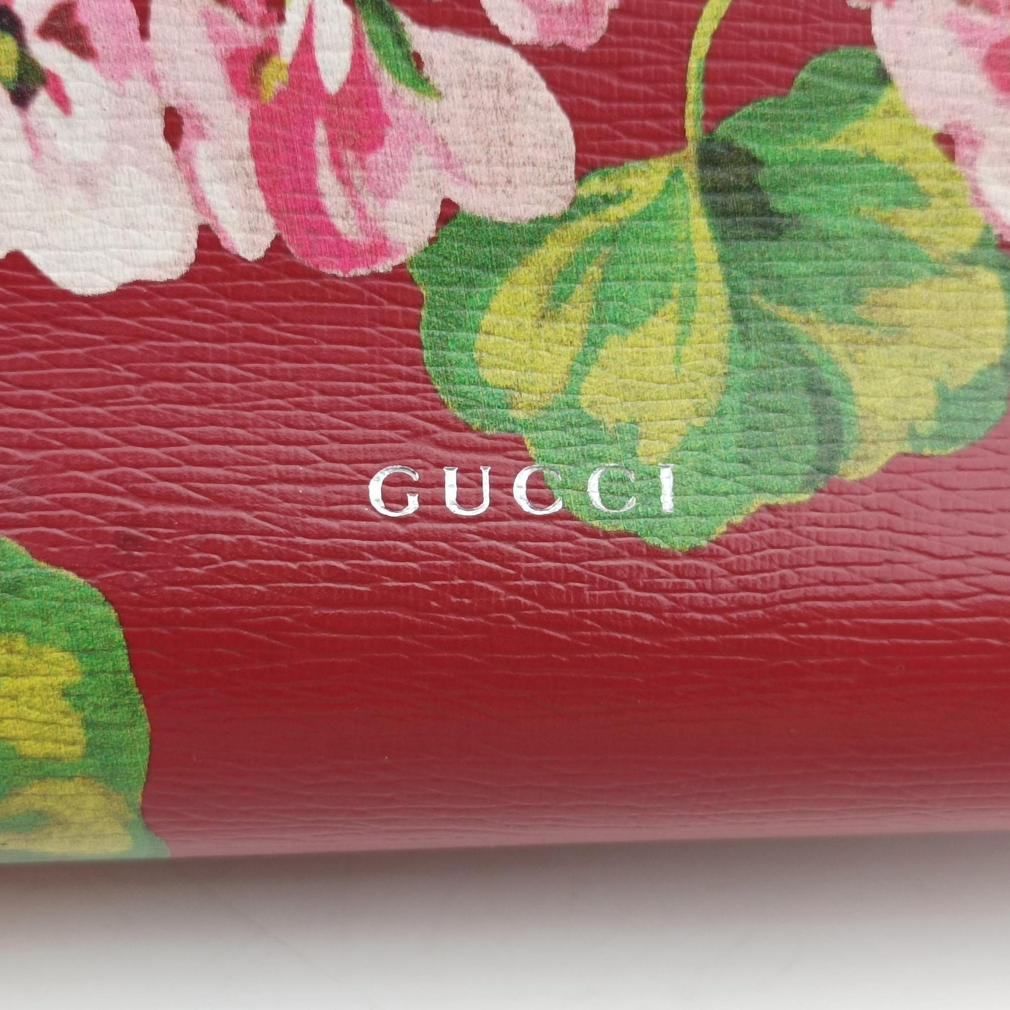 Bamboo Daily red×Multicolour Leather 370831 A018750289バンブーデイリー レッド×マルチ レザー 370831 A018750289
