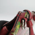 Bamboo Daily red×Multicolour Leather 370831 A018750289バンブーデイリー レッド×マルチ レザー 370831 A018750289