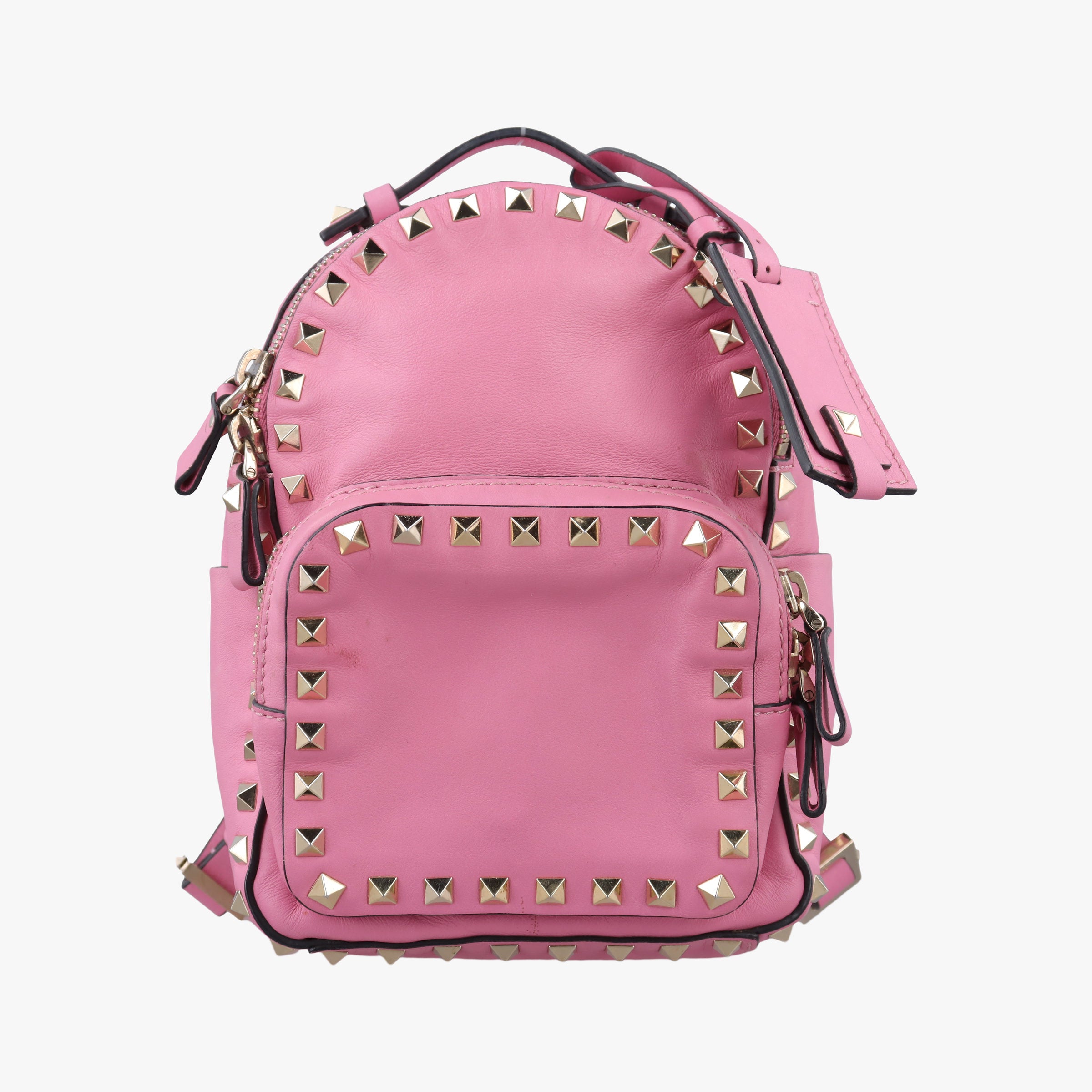 Rockstud Pink Leather Lot number unknownロックスタッズ ピンク レザー 製番不明