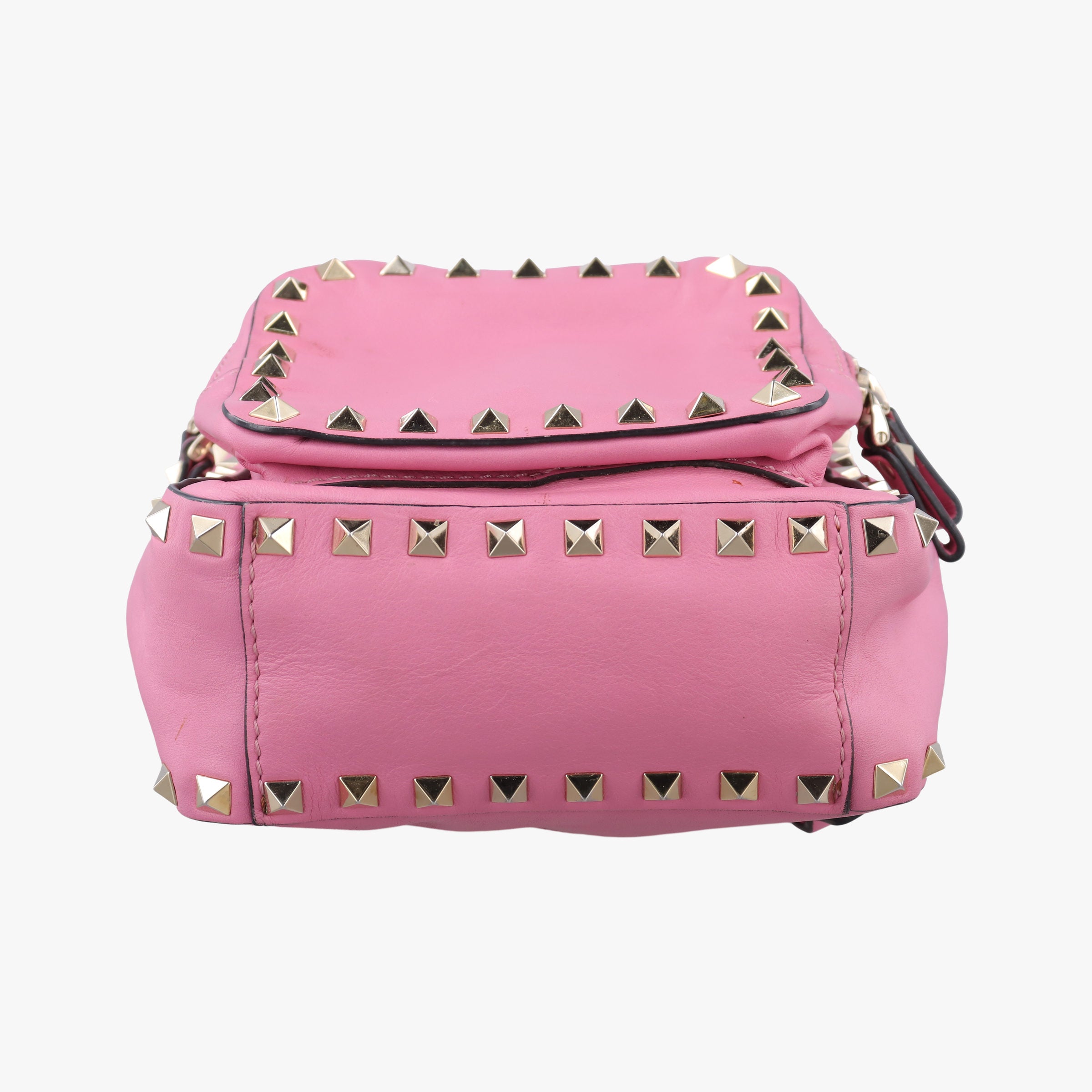 Rockstud Pink Leather Lot number unknownロックスタッズ ピンク レザー 製番不明
