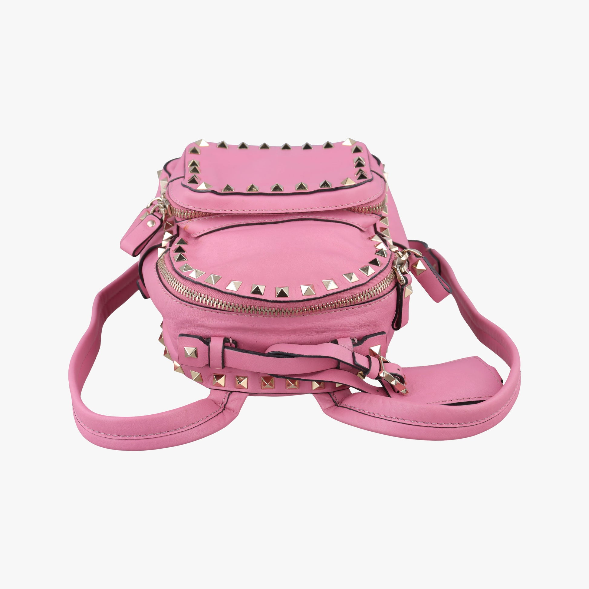 Rockstud Pink Leather Lot number unknownロックスタッズ ピンク レザー 製番不明