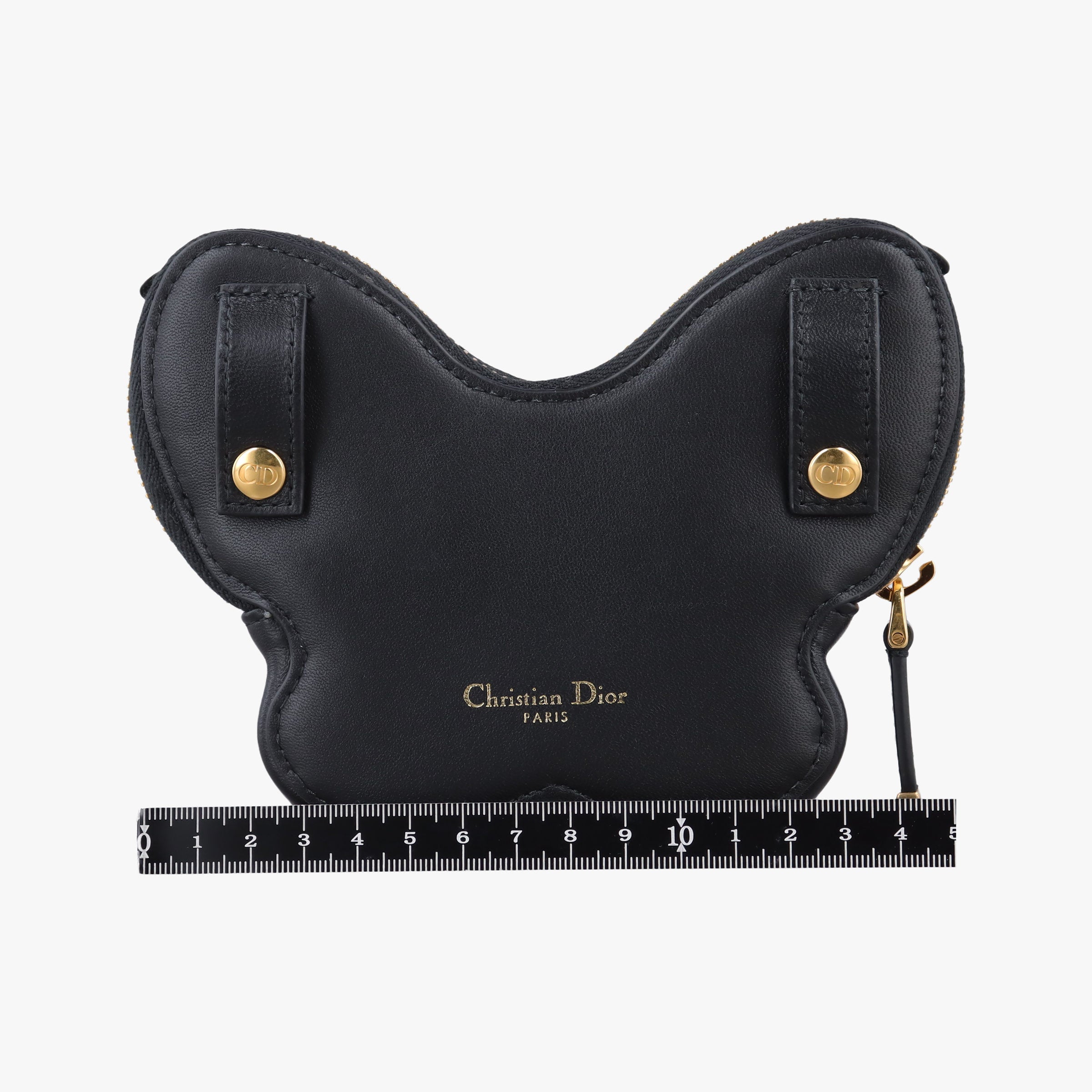 30 Montaigne Removable Black Lambskin 43-MA-121330 モンテーニュ バタフライ ブラック ラムスキン 43-MA-1213
