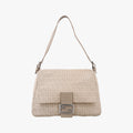 Mama Baguette Zucchino Beige canvas× Leather 8BR001 2372-8BR001-KU7-048マンマバケット ズッキーノ柄 ベージュ キャンバス×レザー 8BR001 2372-8BR001-KU7-048