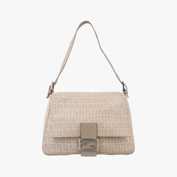 Mama Baguette Zucchino Beige canvas× Leather 8BR001 2372-8BR001-KU7-048マンマバケット ズッキーノ柄 ベージュ キャンバス×レザー 8BR001 2372-8BR001-KU7-048