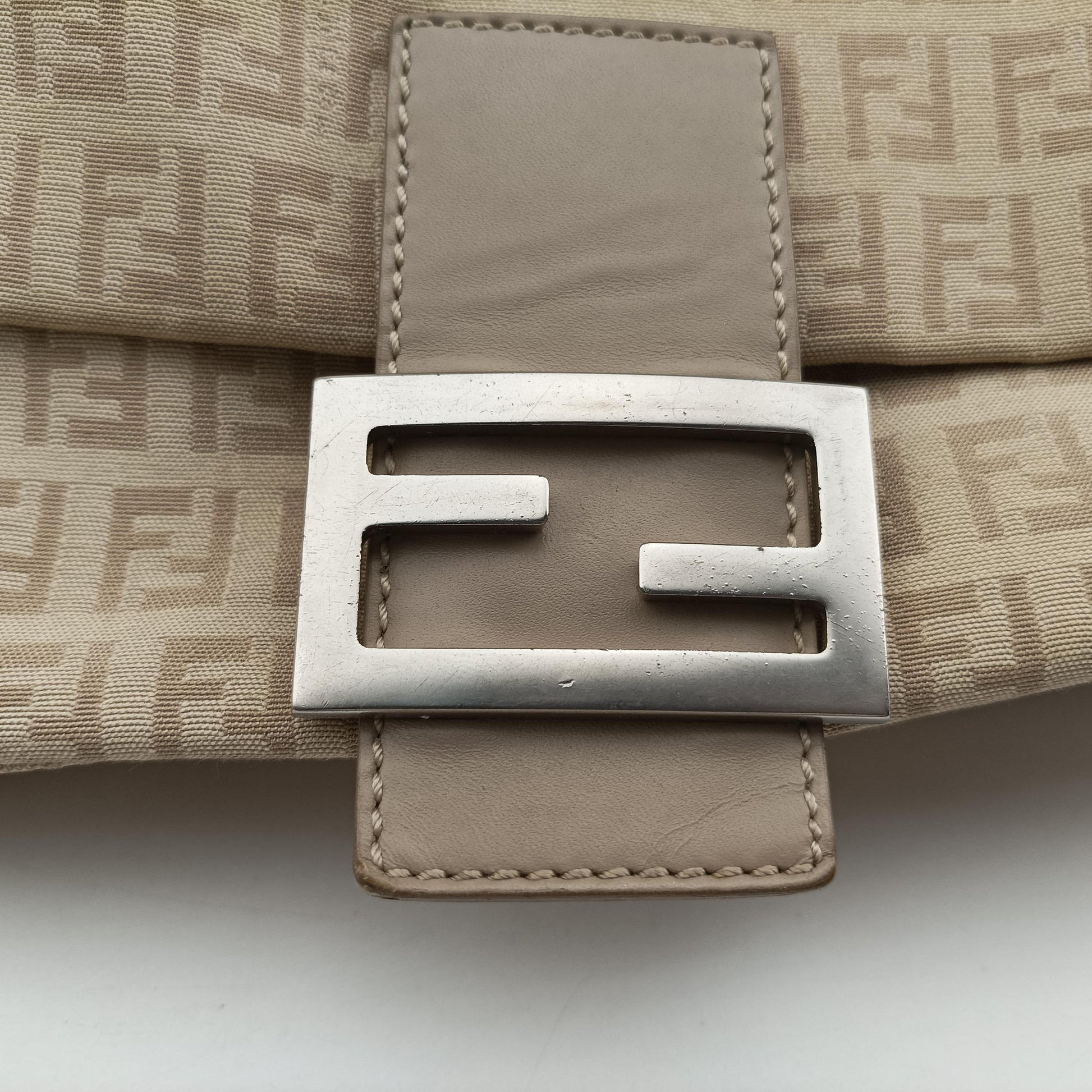 Mama Baguette Zucchino Beige canvas× Leather 8BR001 2372-8BR001-KU7-048マンマバケット ズッキーノ柄 ベージュ キャンバス×レザー 8BR001 2372-8BR001-KU7-048