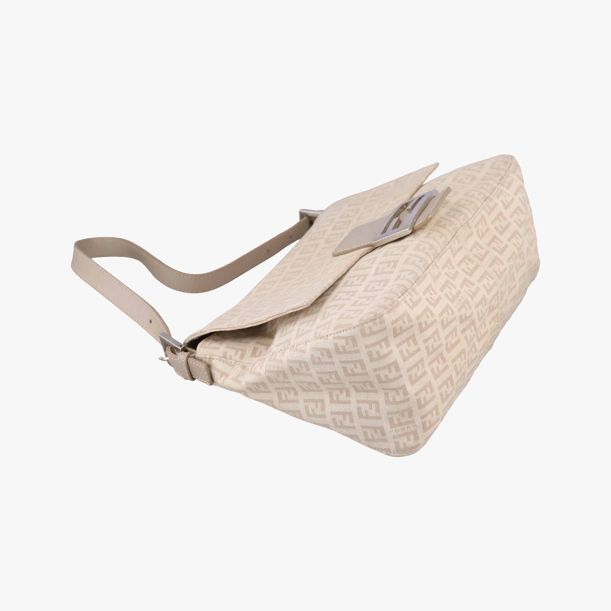 Mama Baguette Zucchino Beige canvas× Leather 8BR001 2372-8BR001-KU7-048マンマバケット ズッキーノ柄 ベージュ キャンバス×レザー 8BR001 2372-8BR001-KU7-048