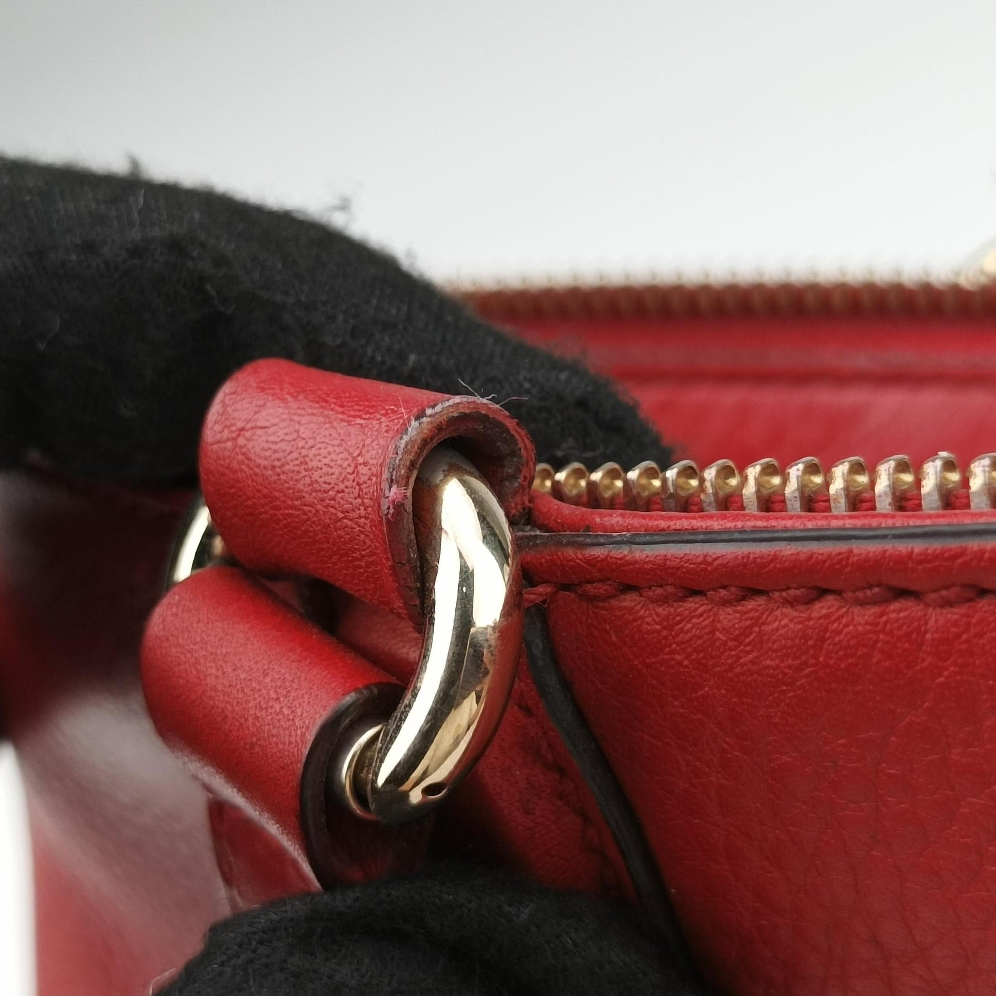 Soho Red Leather 369176 G017856002ソーホー レッド レザー 369176 G017856002