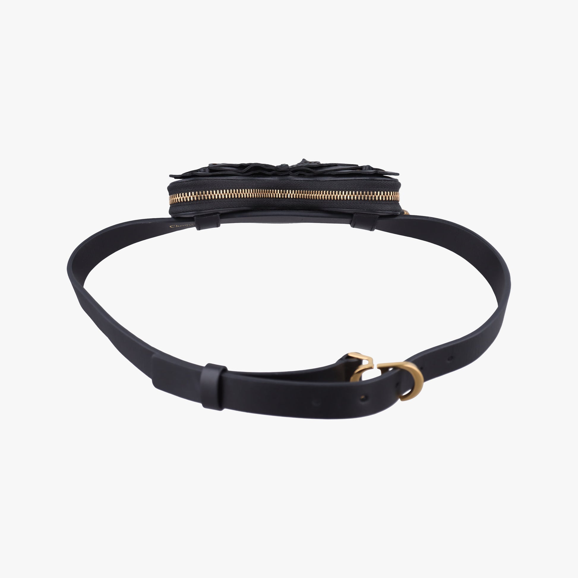 30 Montaigne Removable Black Lambskin 43-MA-121330 モンテーニュ バタフライ ブラック ラムスキン 43-MA-1213